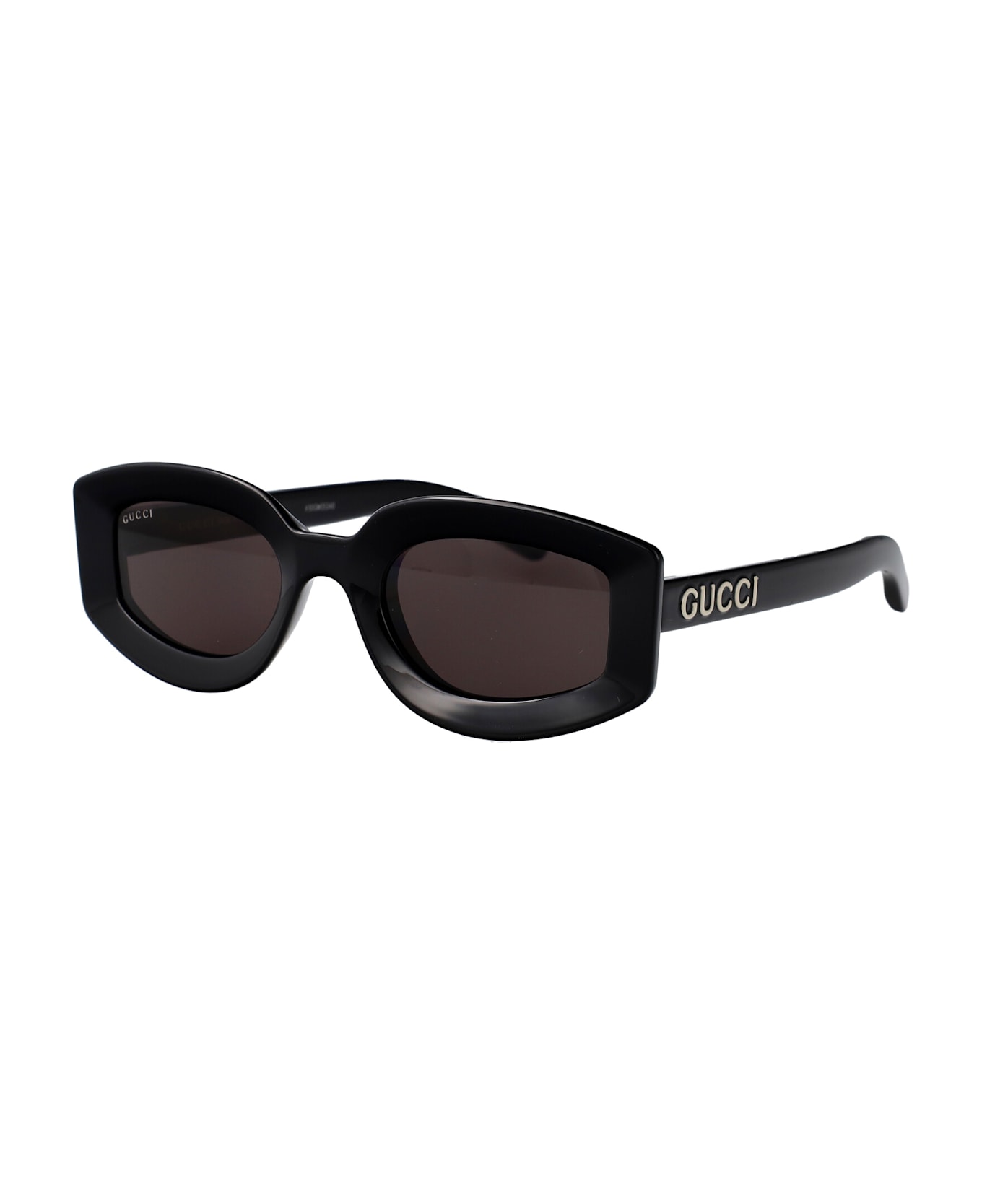 Gucci Eyewear Gg1719s Sunglasses - BLACK-BLACK-GREY