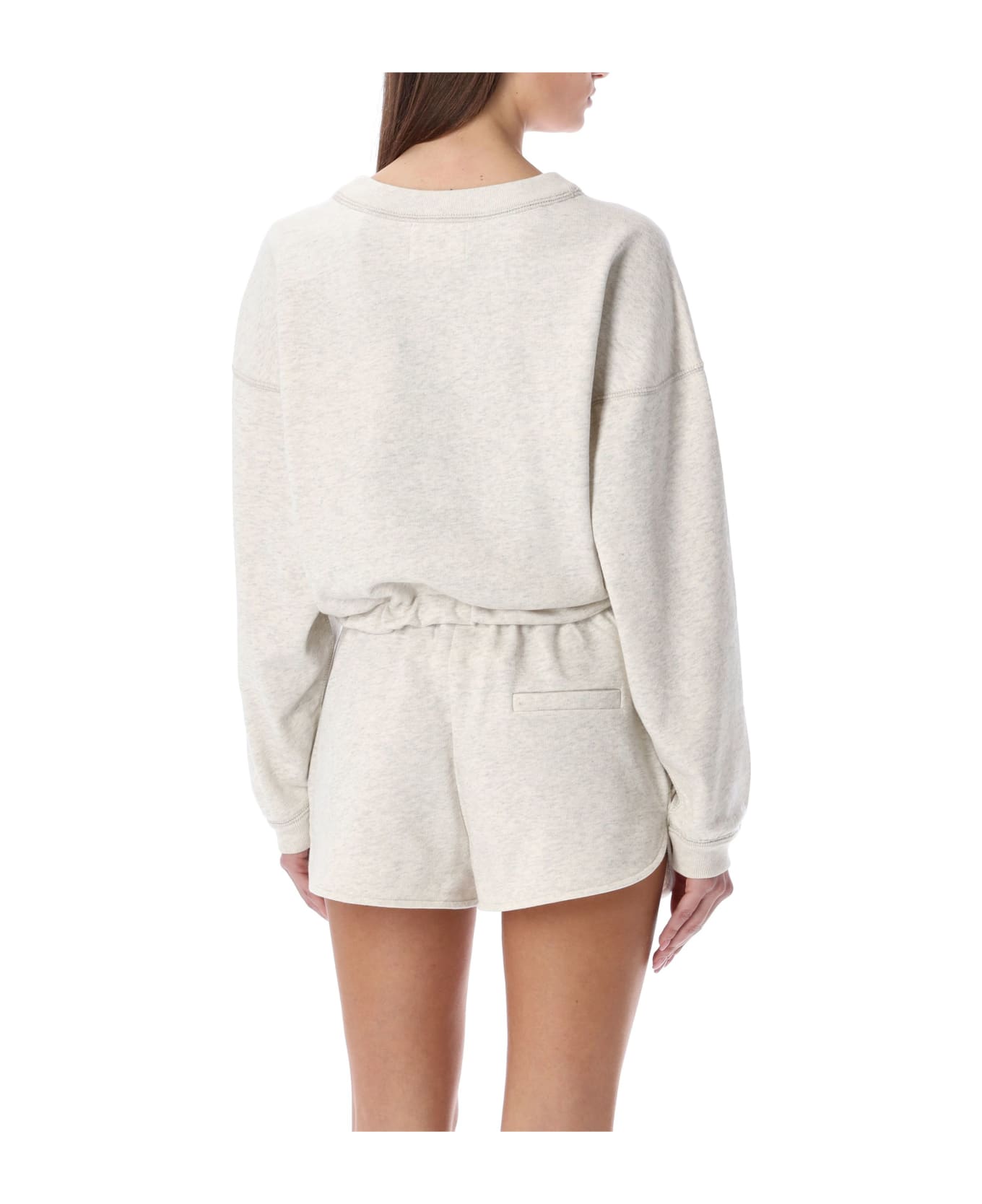 Marant Étoile Margo Cropped Hoodie - ECRU