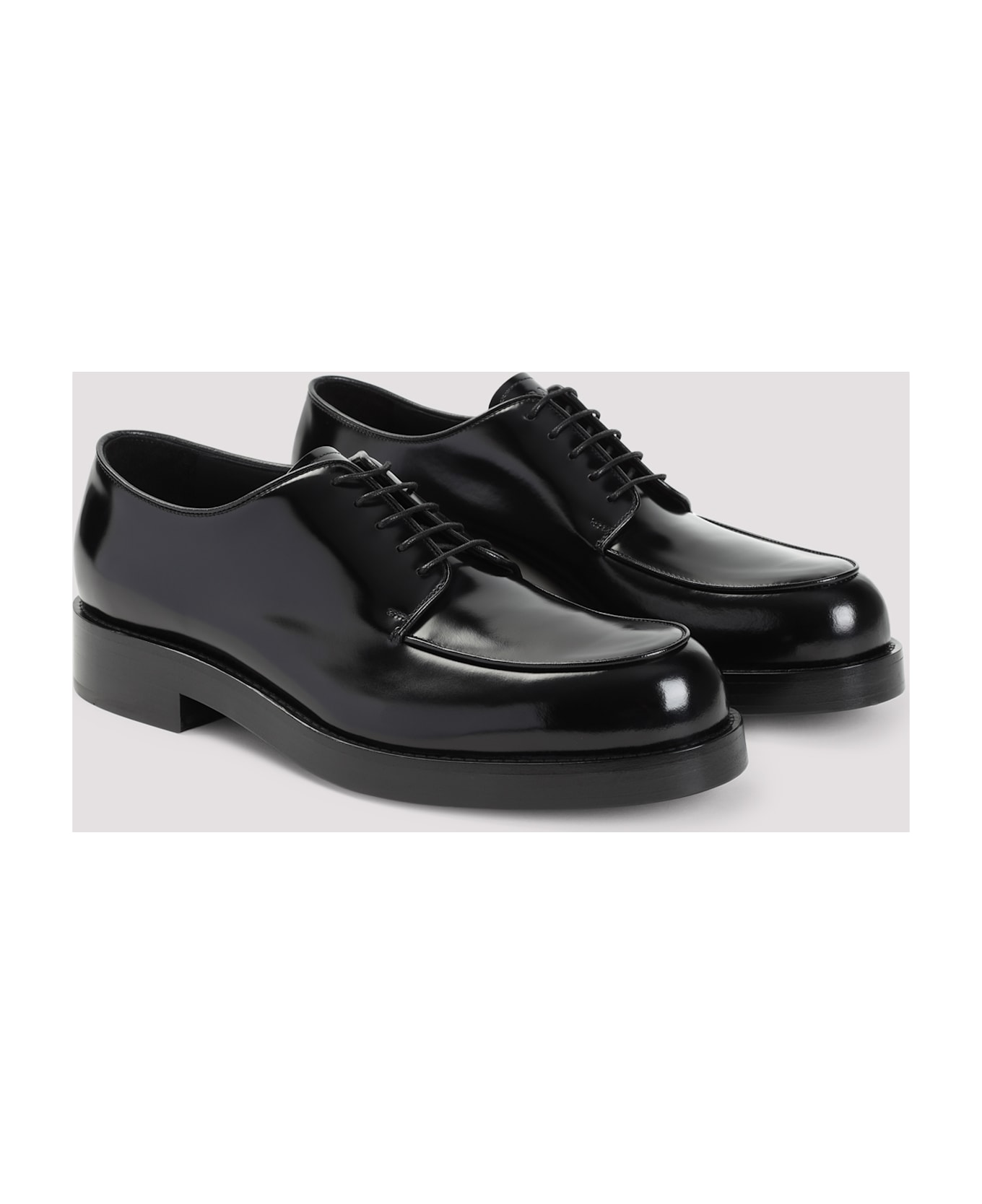 Prada Lace Up Shoes - Nero