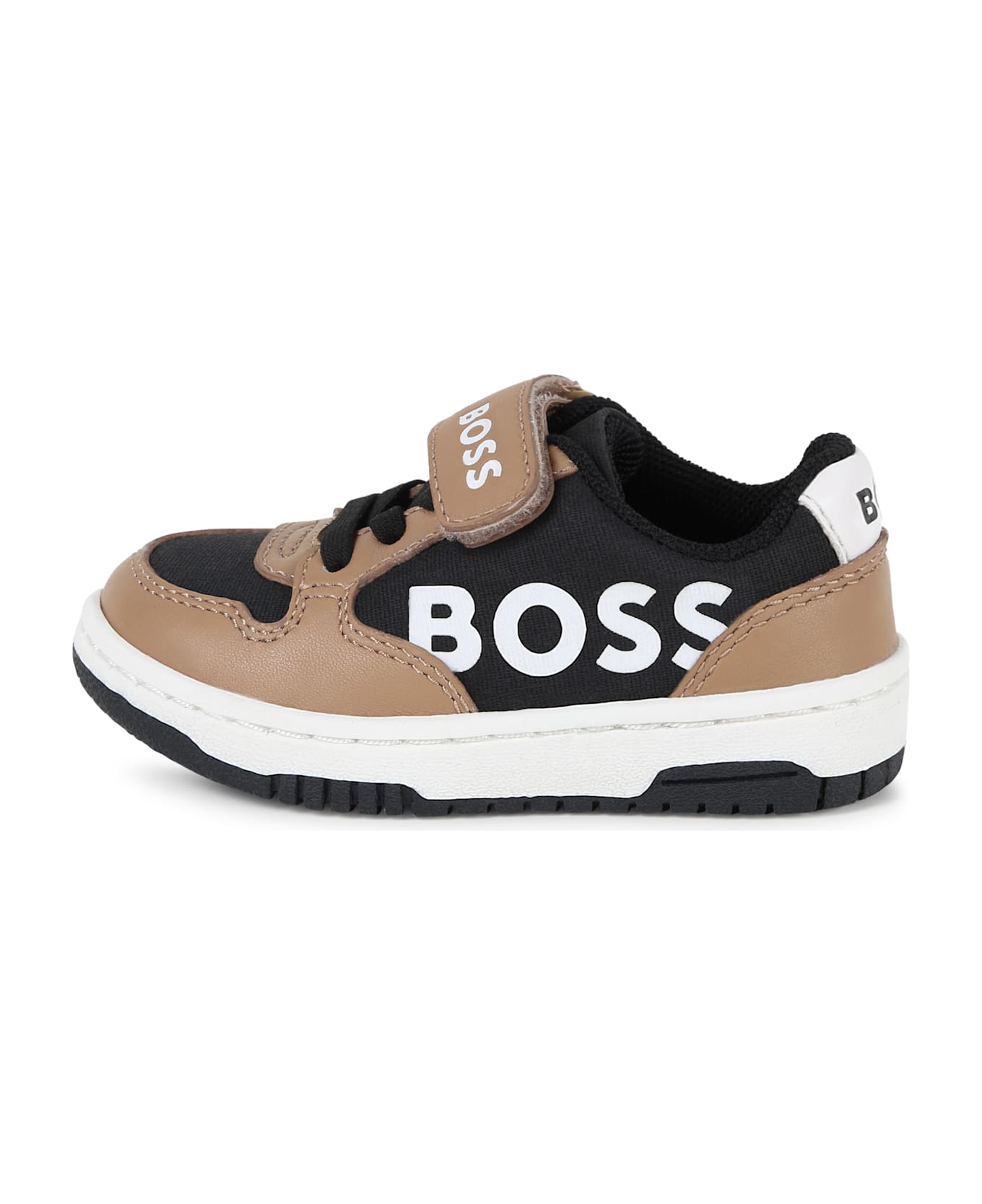 Hugo Boss Sneakers Con Logo - Black