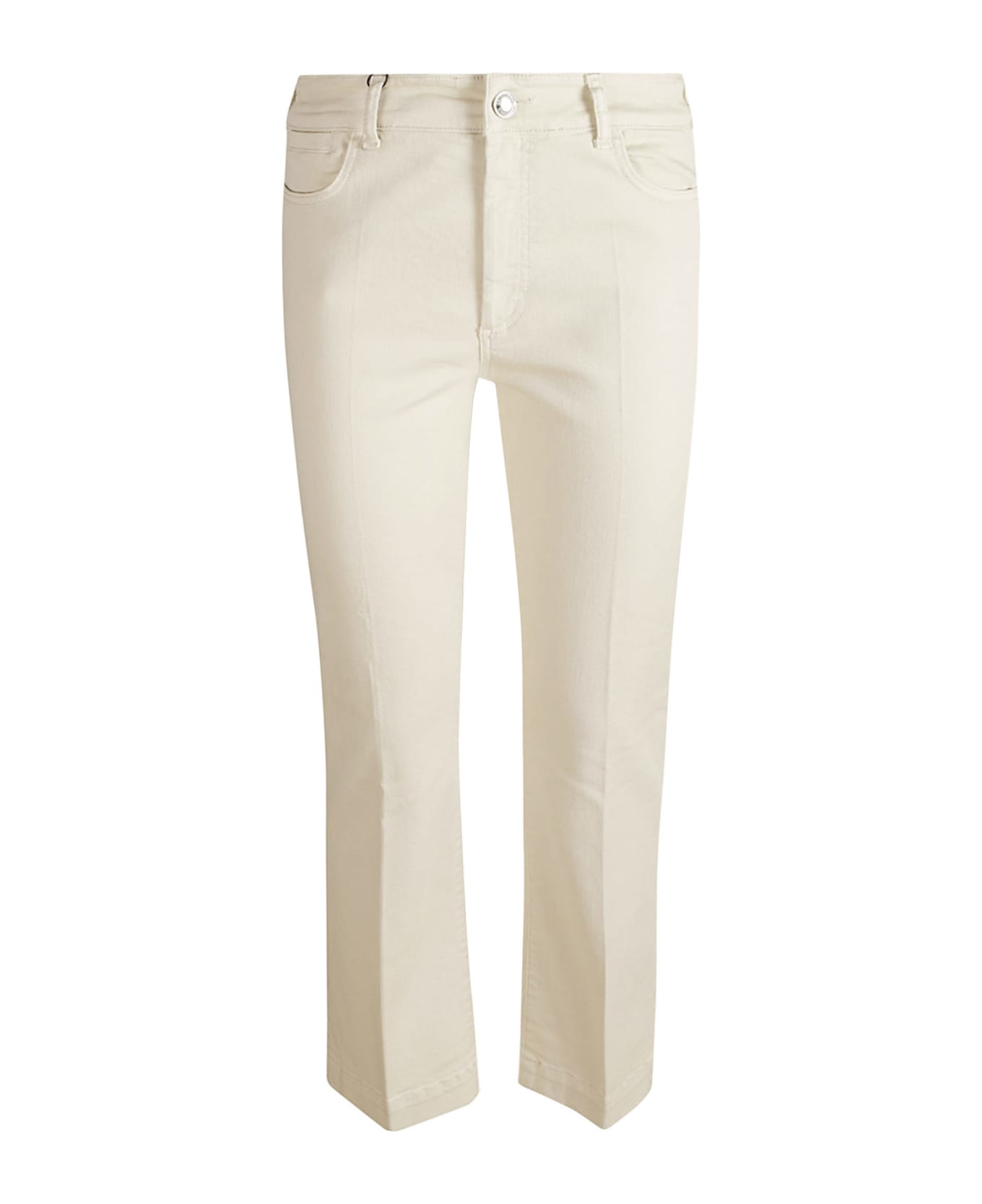SportMax Nilly Fitted Jeans - White
