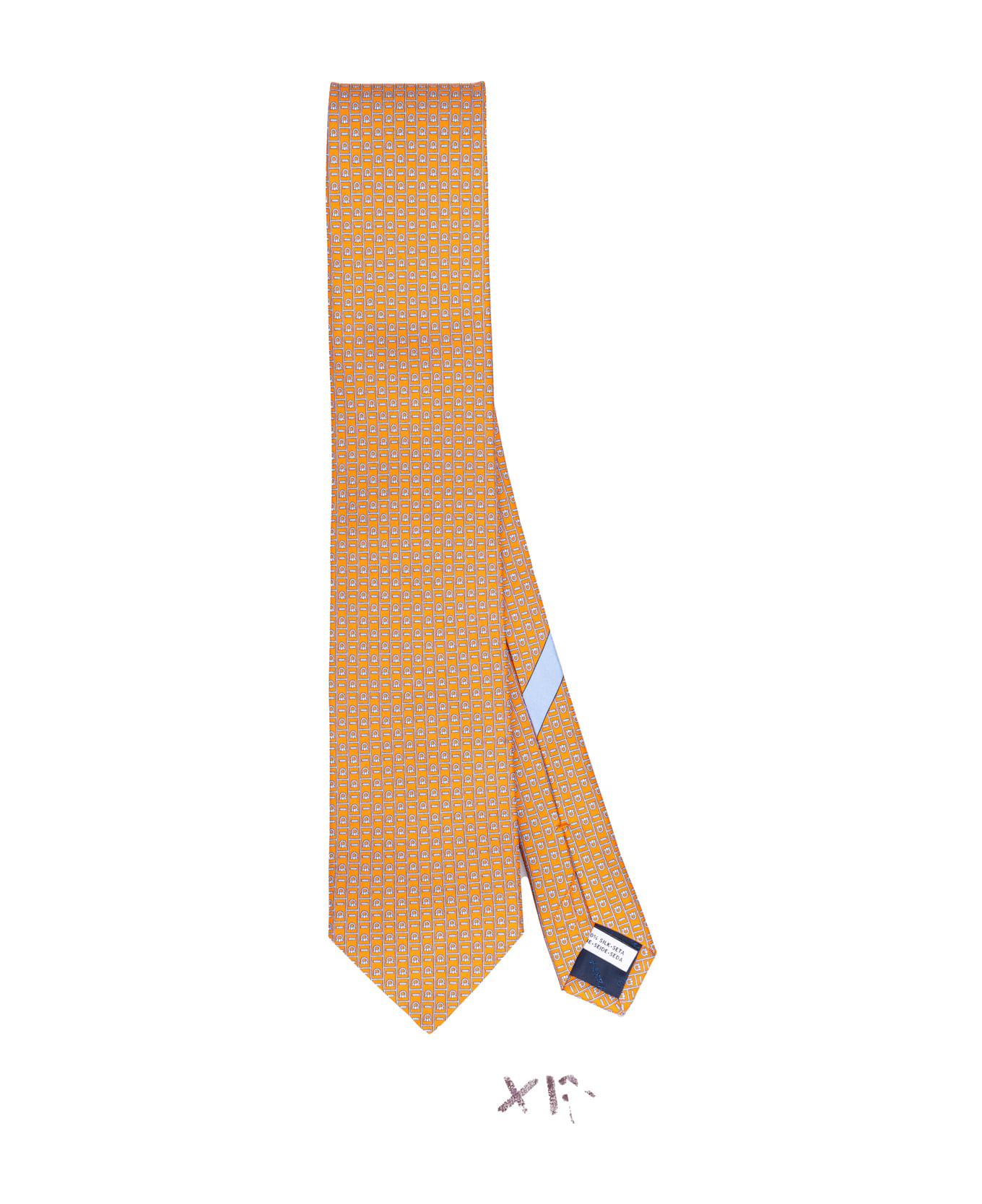 Ferragamo Salvatore Ferragamo Ties - Arancio/azzurro