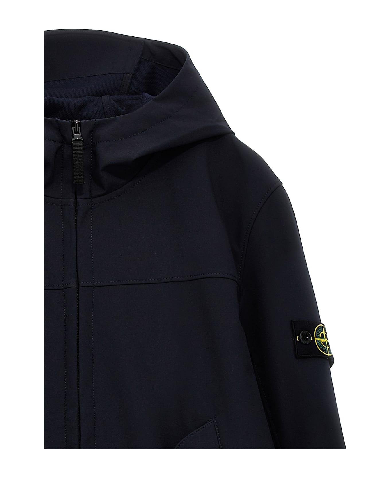Stone Island Junior 
light Soft Shell-r E.dye® Technology
 Jacket - Blue