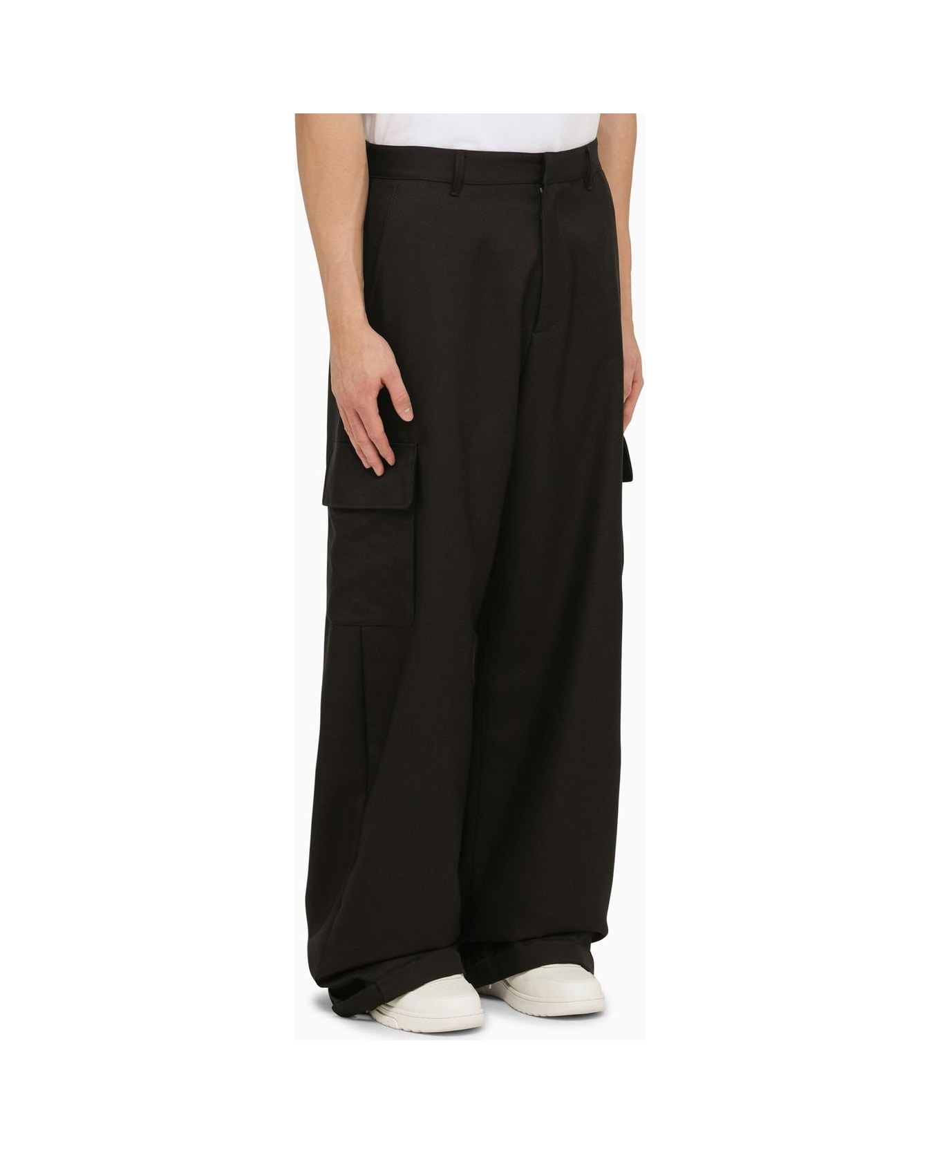 Off-White Cargo Trousers - Black
