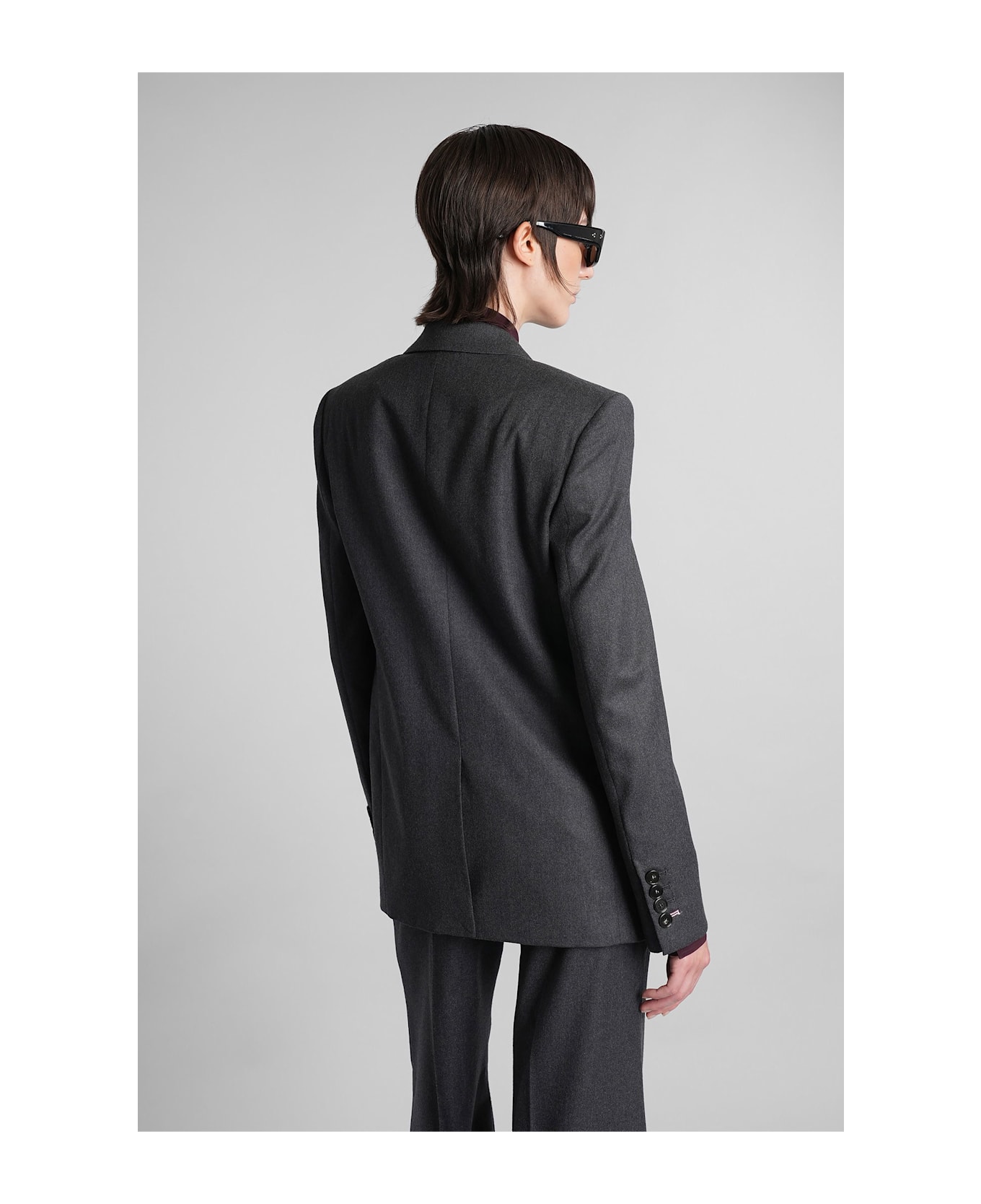 Stella McCartney Blazer In Grey Viscose - grey