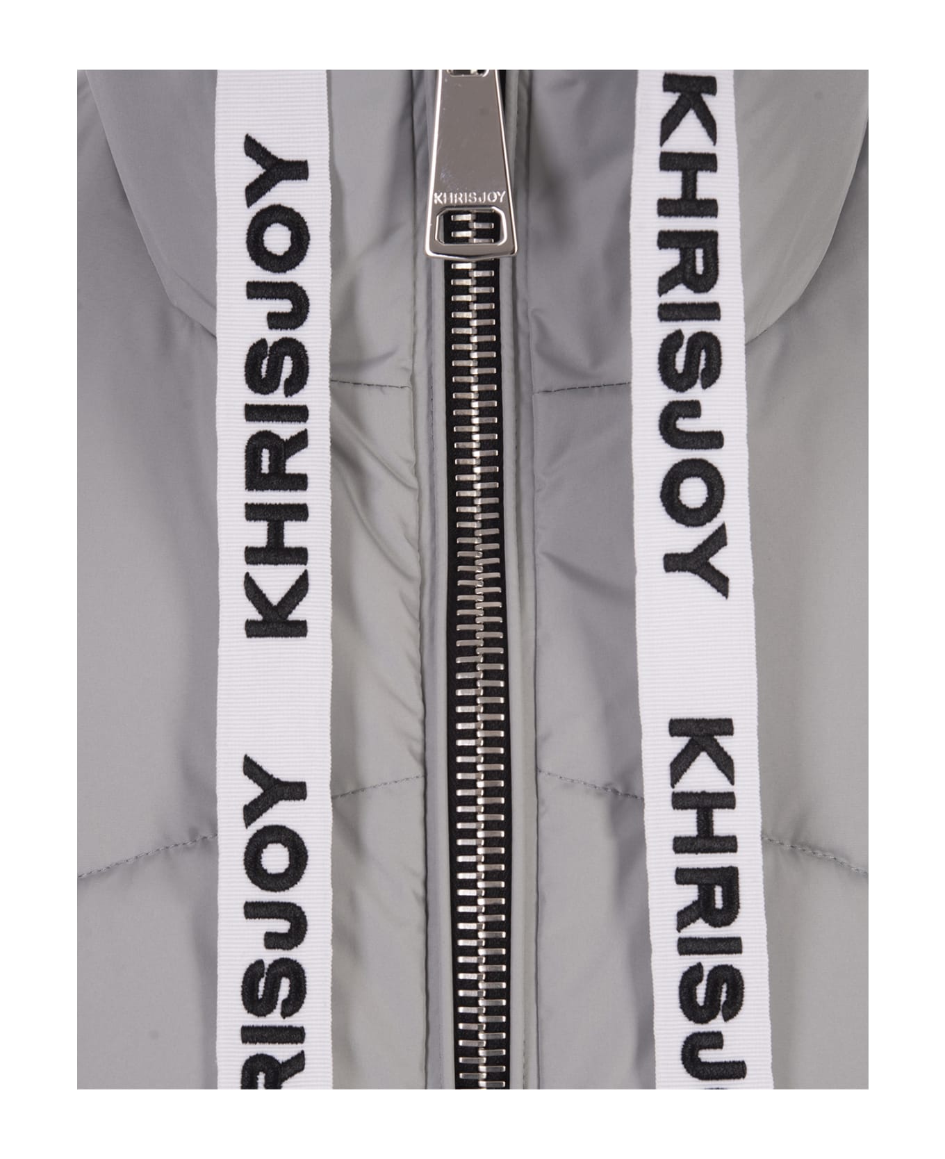 Khrisjoy Grey Khris Iconic Padded Gilet - Grey