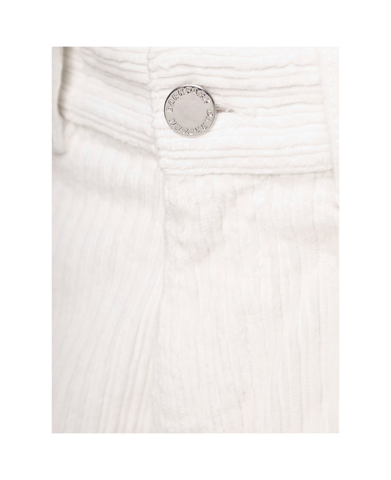 DARKPARK Audrey Garment Dyed Corduroy - Wht White
