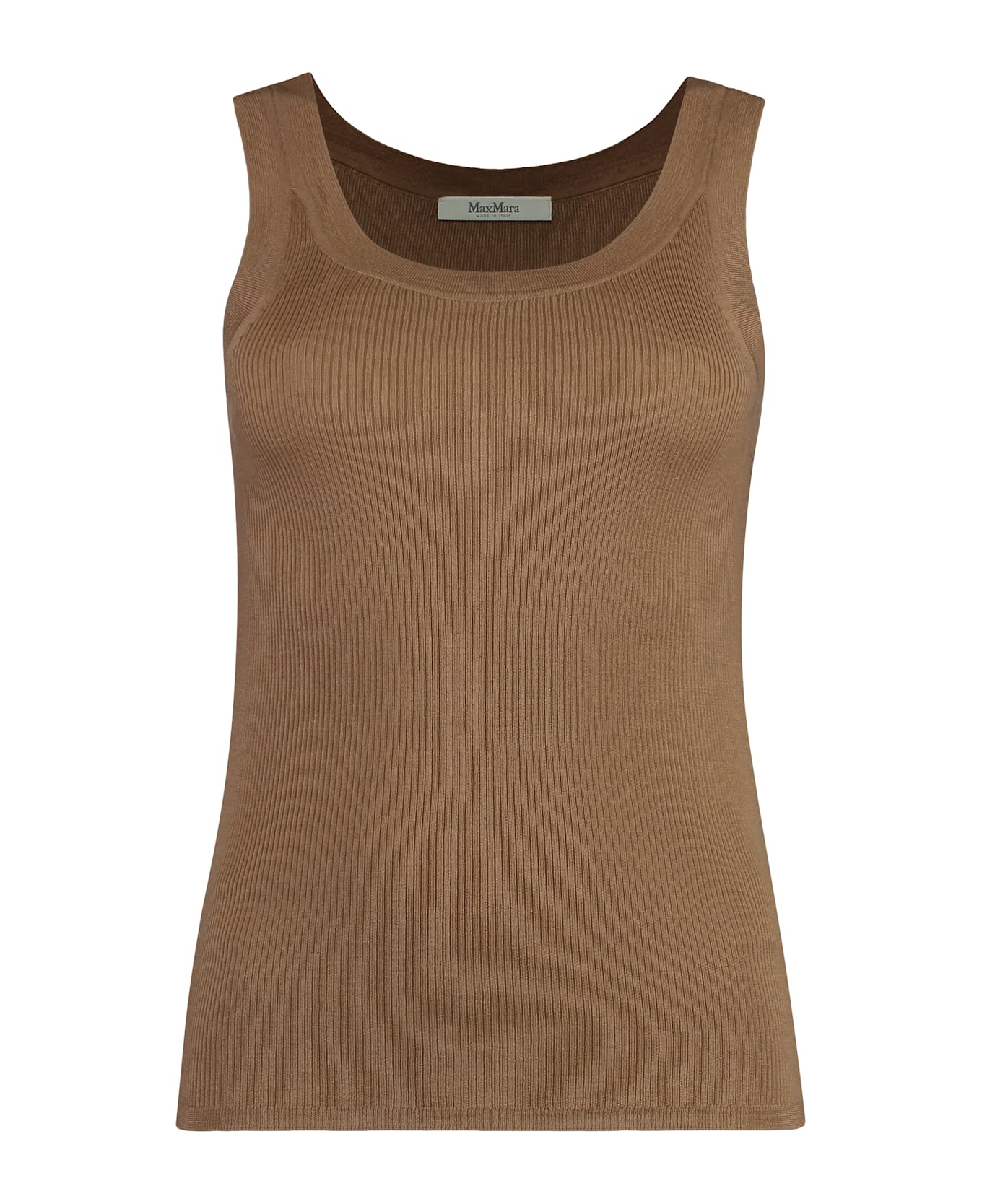 Max Mara Eliadi Knitted Top - Camel