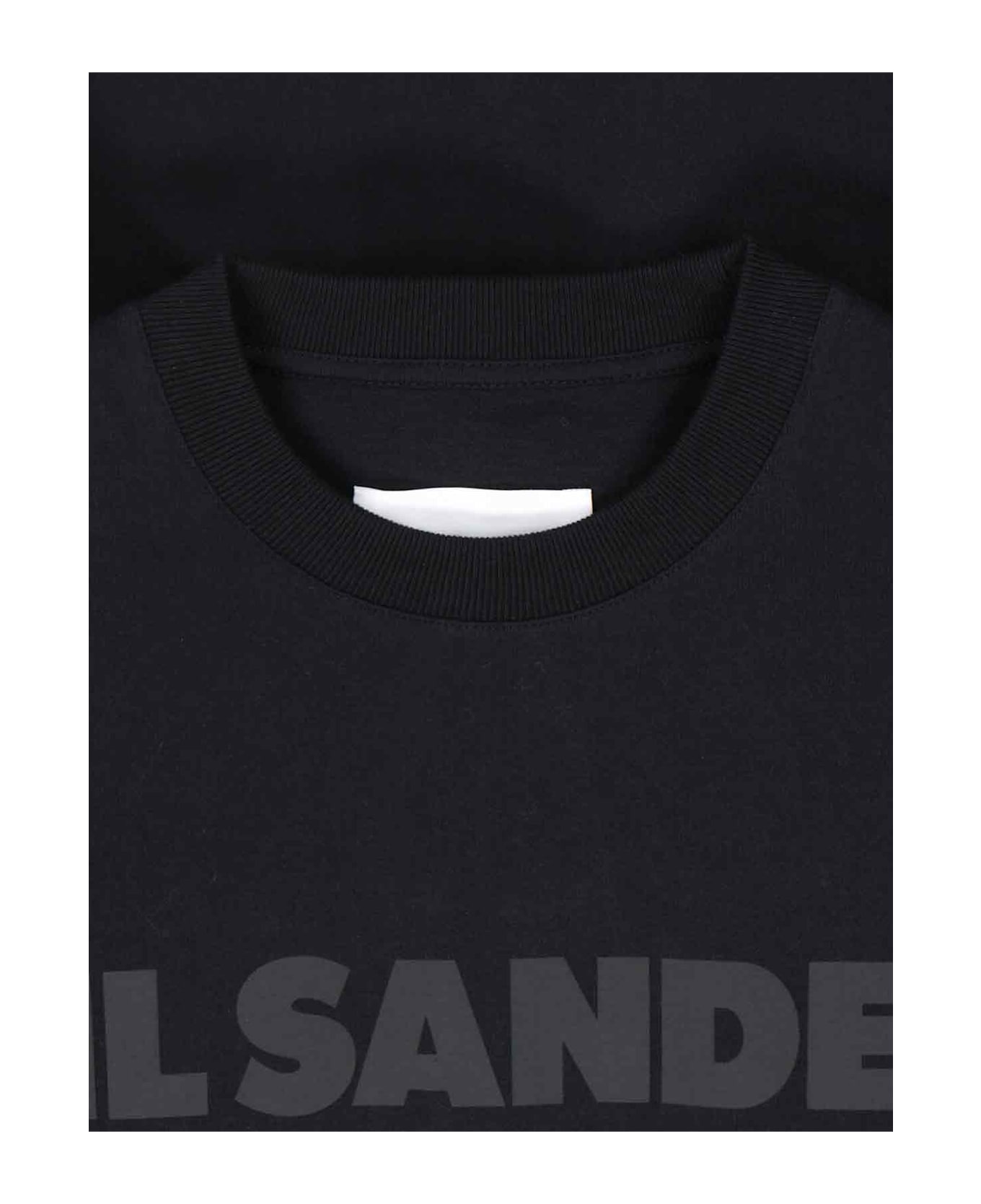 Jil Sander Logo T-shirt - BLACK