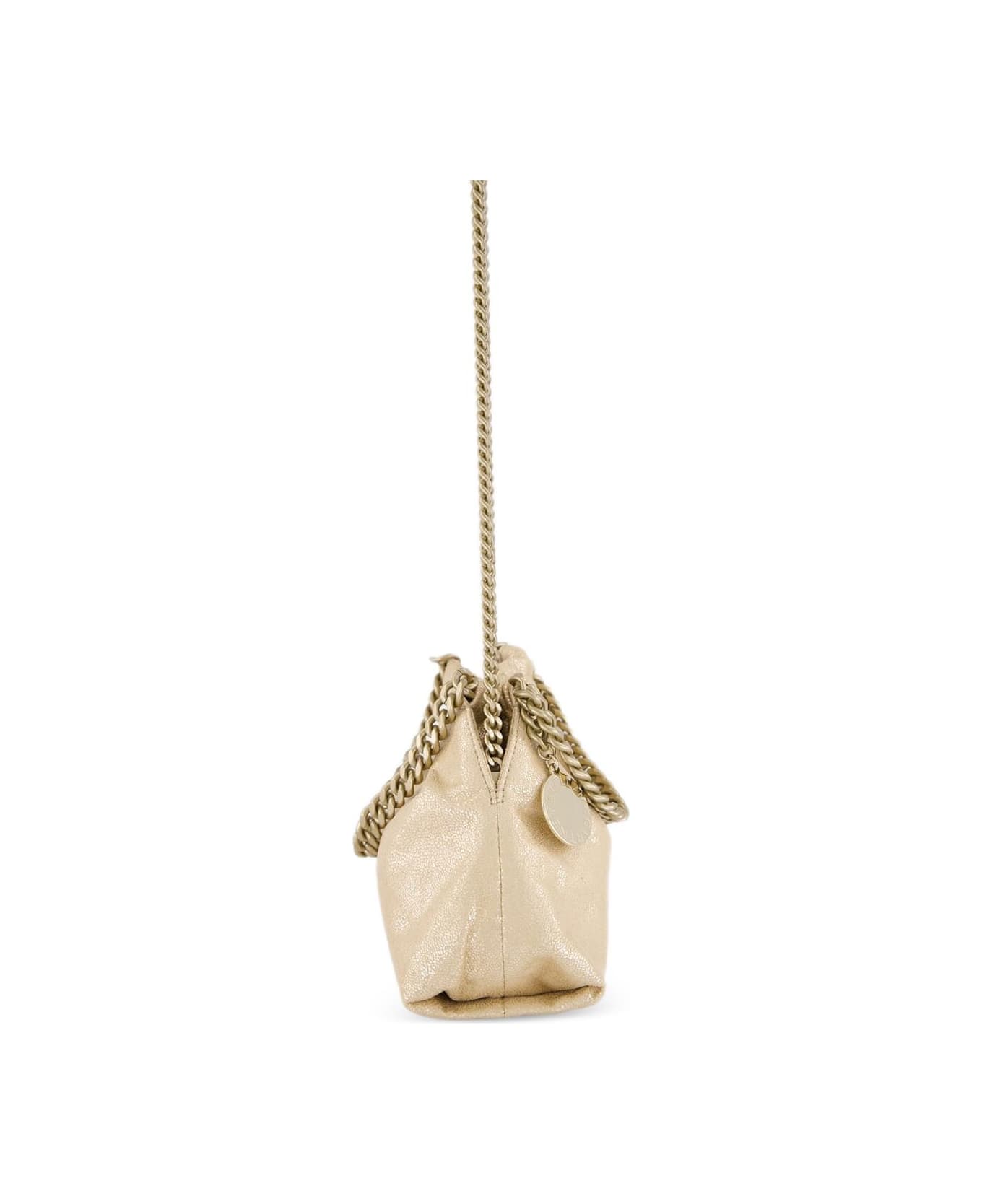 Stella McCartney Falabella Mini Drastring Tote - Gold