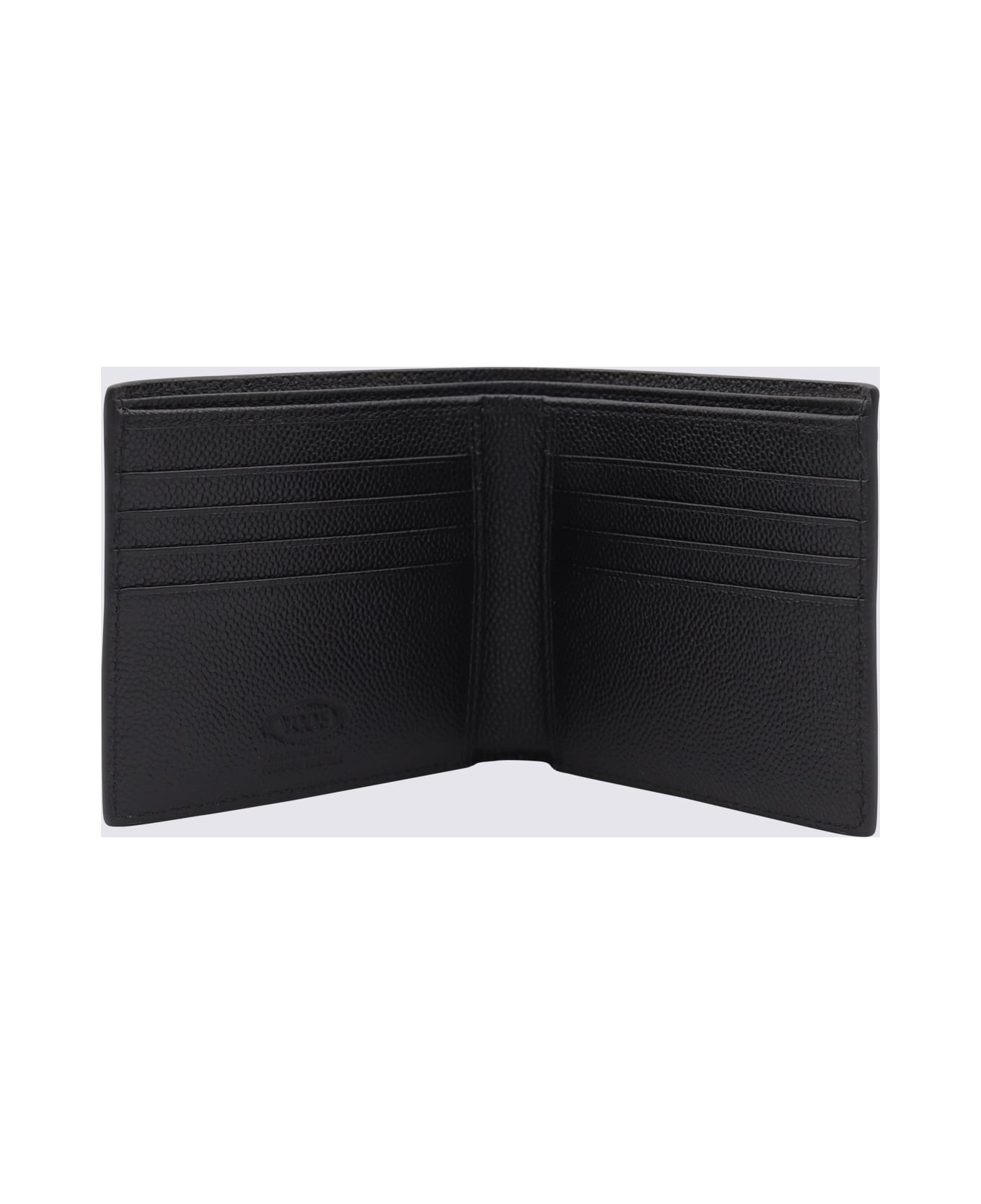 Tod
s Black Leather Wallet - Black