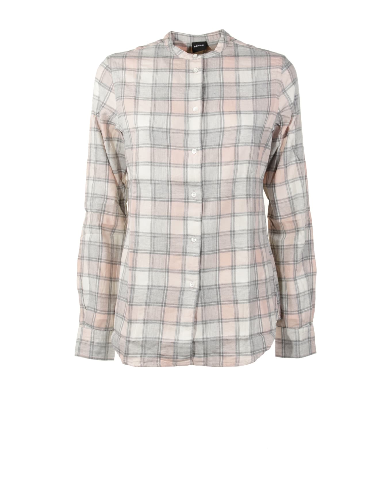 Aspesi Shirt With Checked Pattern - ROSA シャツ