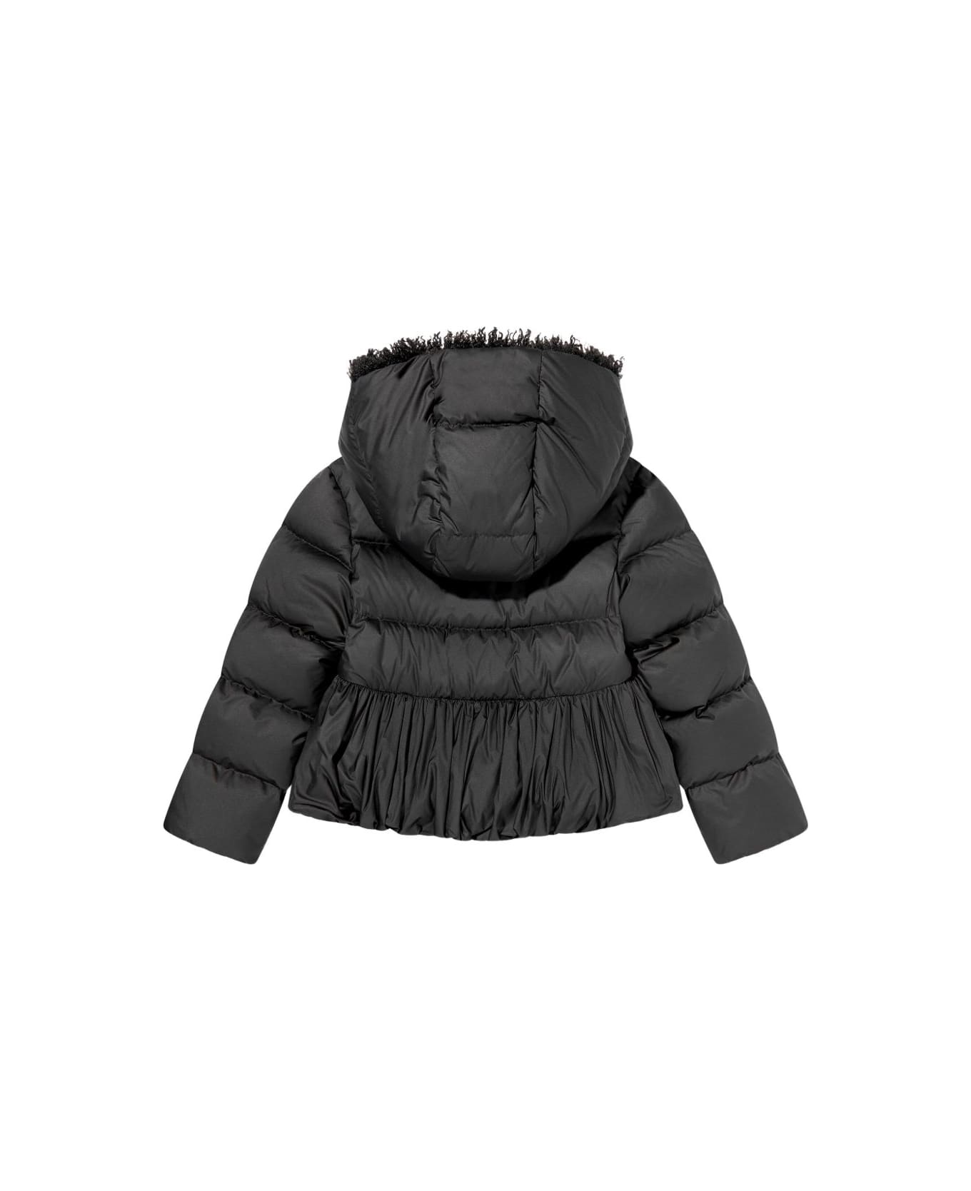 Moncler Enfant Hooded Jacket - Black