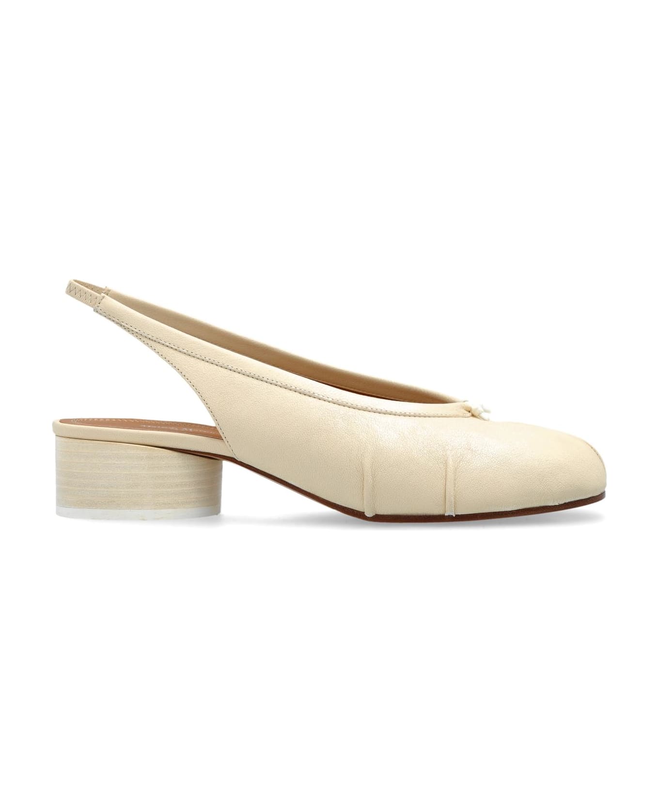 Maison Margiela Tabi New Ballerina Slingbacks - White