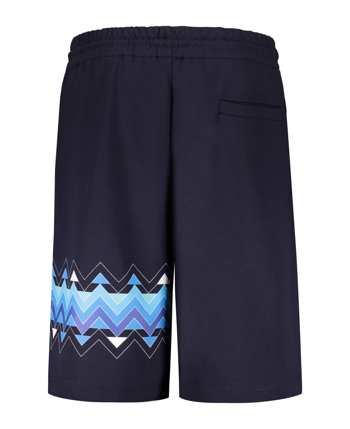 Missoni Cotton Bermuda Shorts - blue