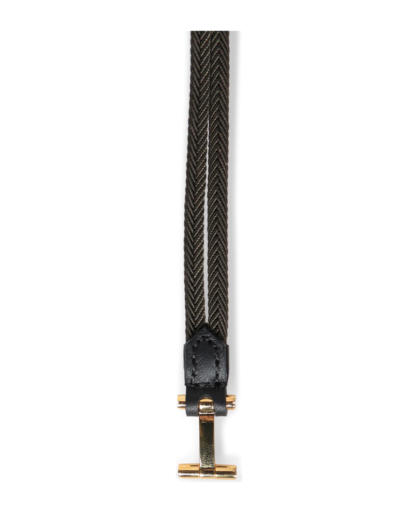 Tom Ford T Logo Plaque Bracelet - GREEN