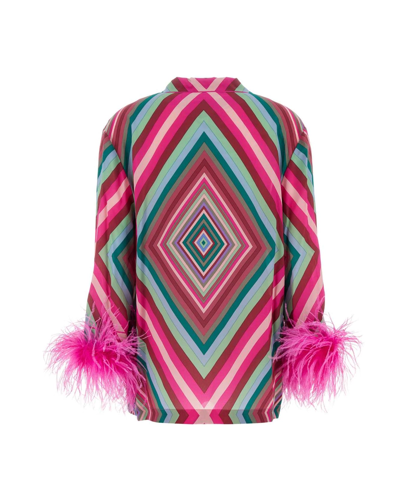 Valentino Garavani Printed Silk Shirt - MULTICOLOR