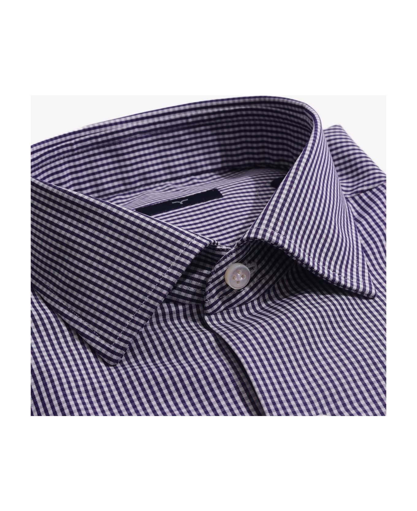 Larusmiani Handmade Shirt Mayfair Shirt - Blue