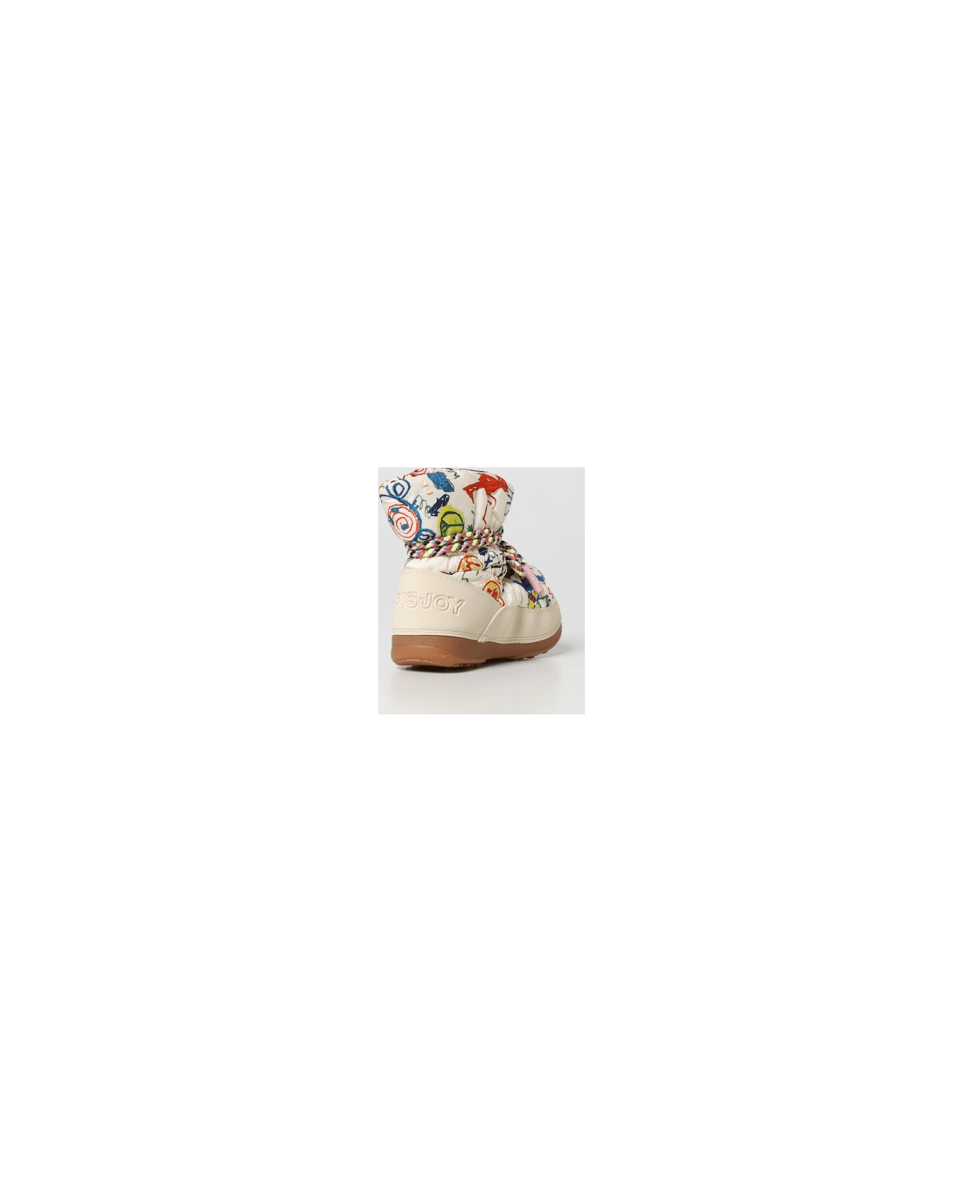 Khrisjoy Quilted Boots - Cream