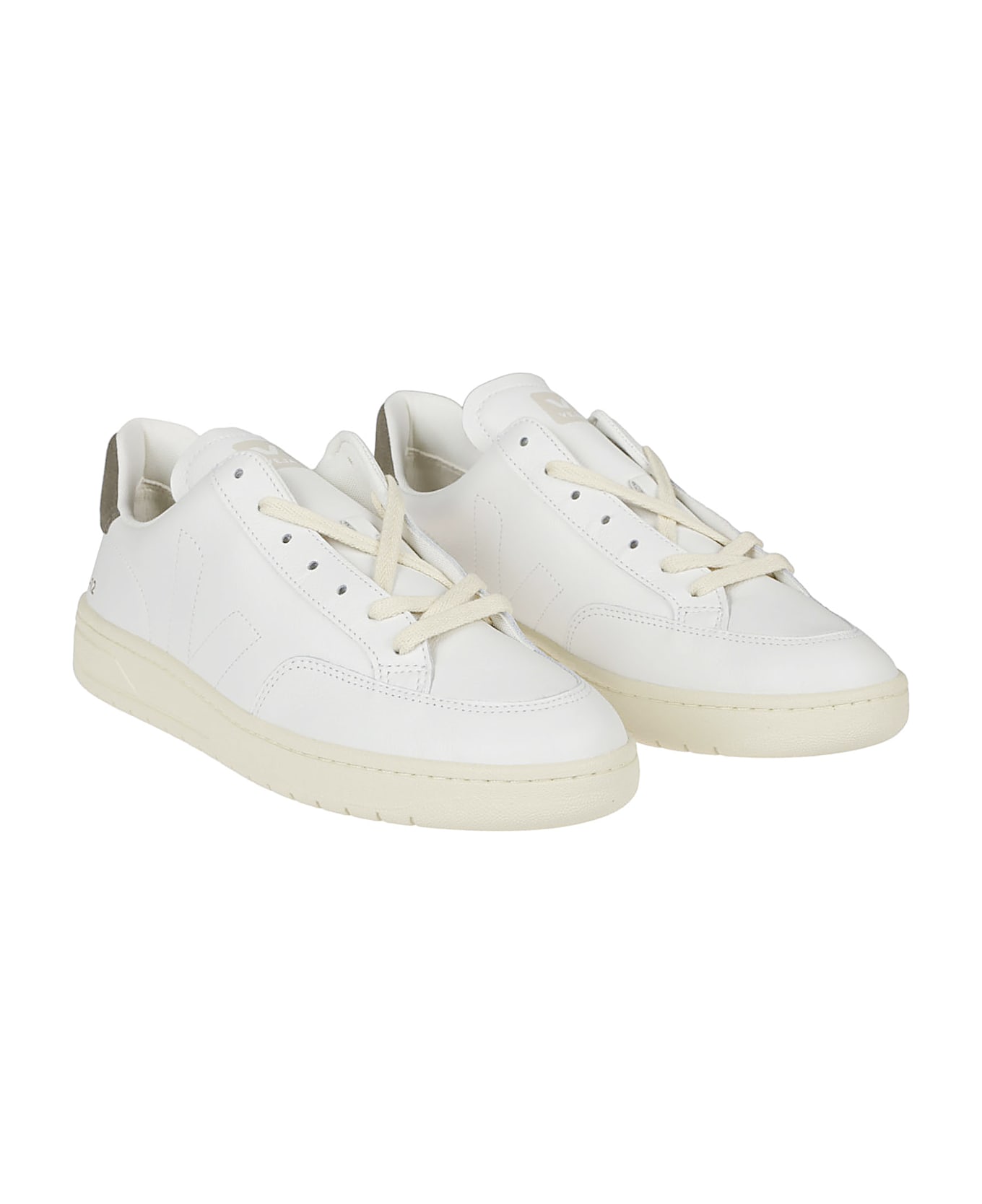 Veja V-12 Stitch Sneakers - Extra White/white