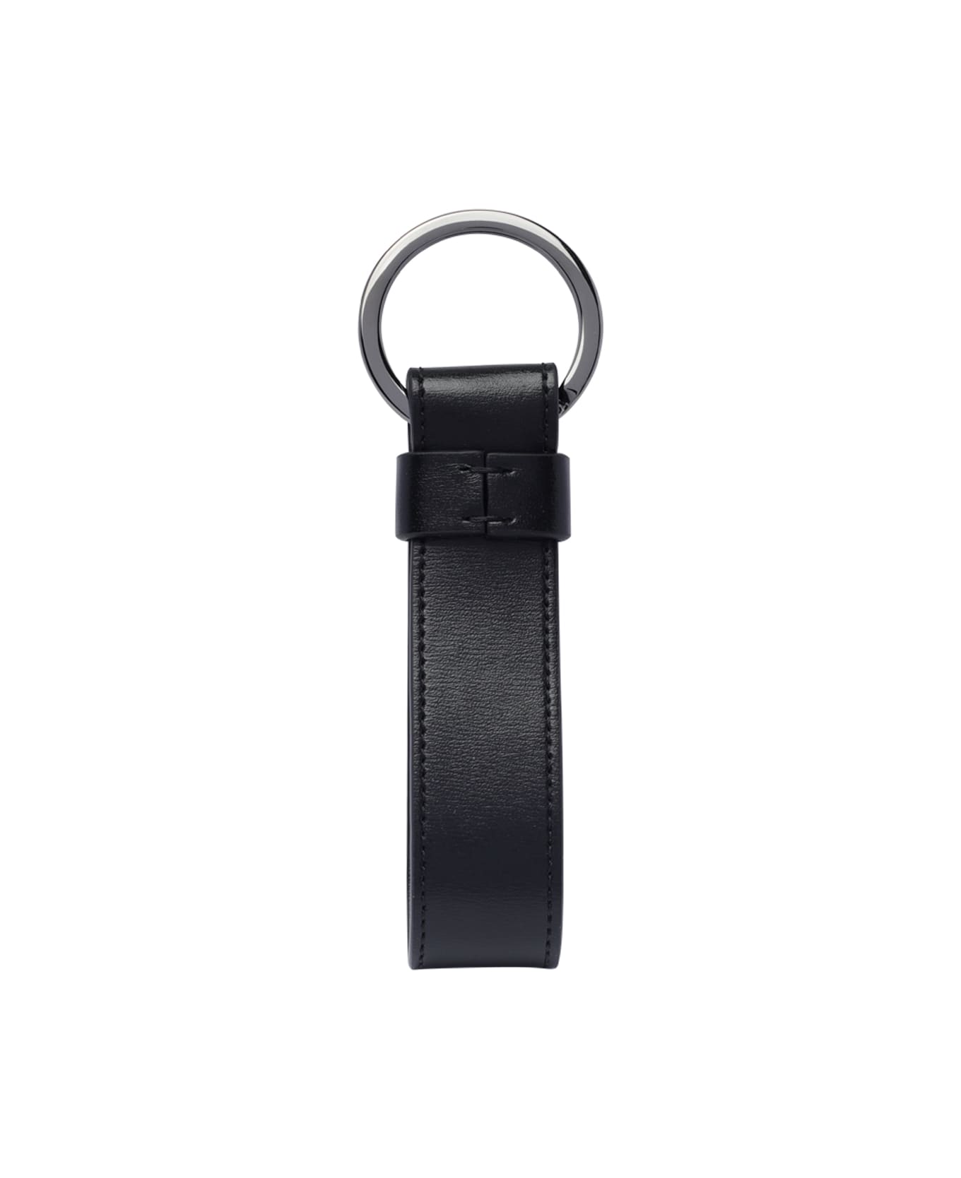 Tod's T- Logo Keyring - Black