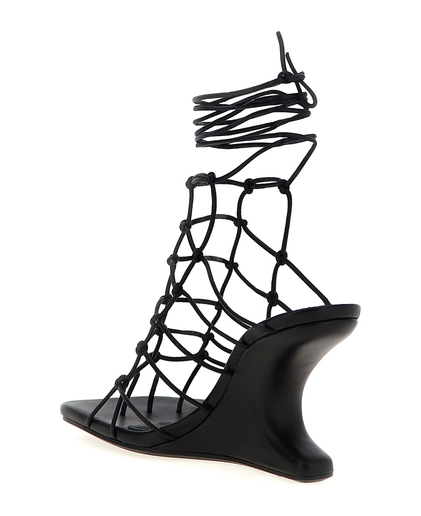 Rick Owens 
web Cantilever
 Sandals - Black  