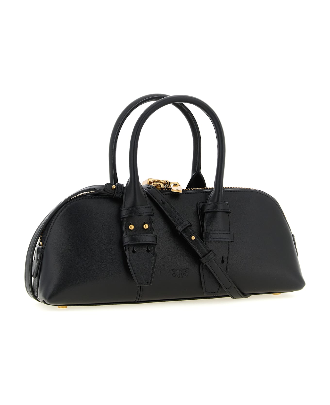 Pinko 'escape Baguette' Small Handbag - Black  