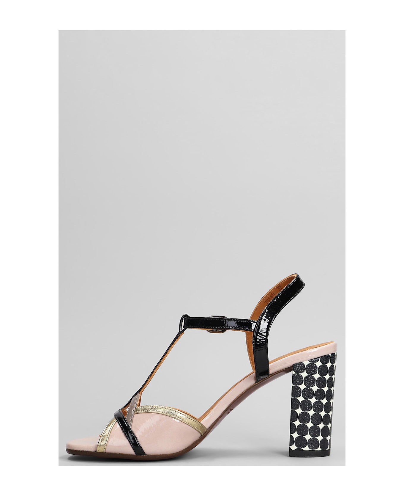 Chie Mihara Bejo Sandals In Black Leather - black