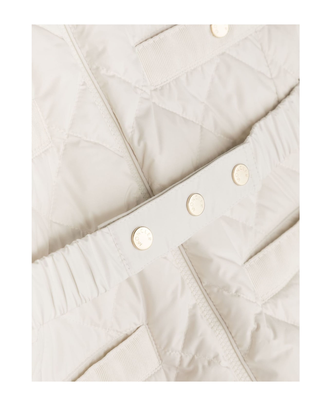 Moncler New Maya Coats White - White コート＆ジャケット