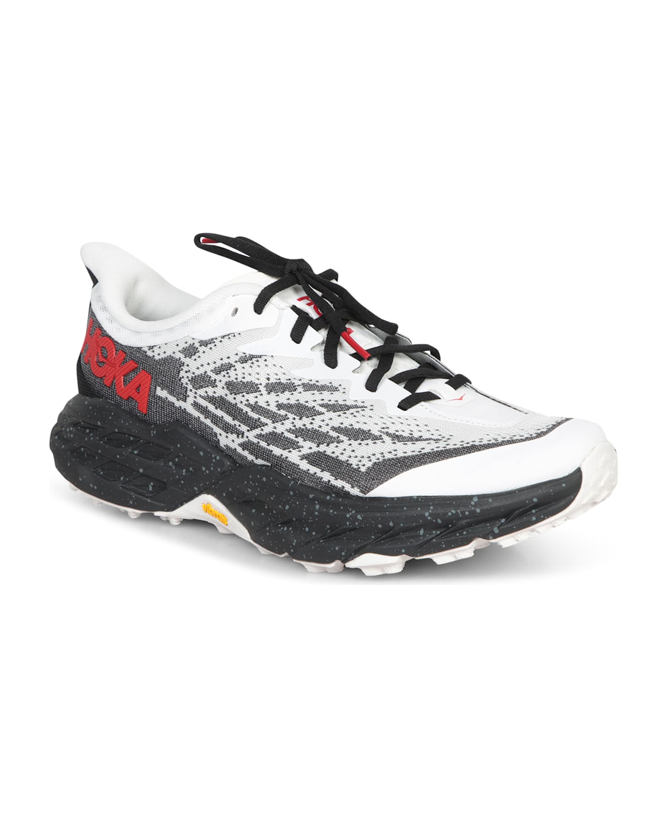 Hoka Speedgoat 5 Black-white Sneakers - White