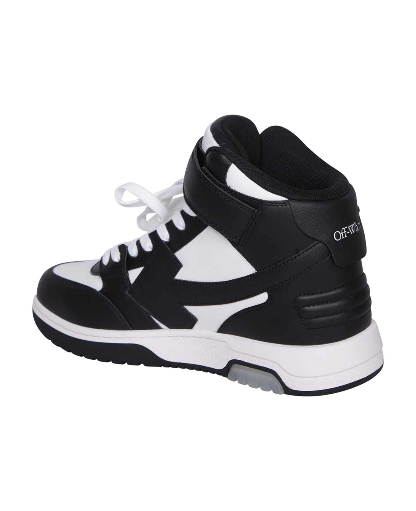 Off-White Out Of Office High Black/white Sneakers - White