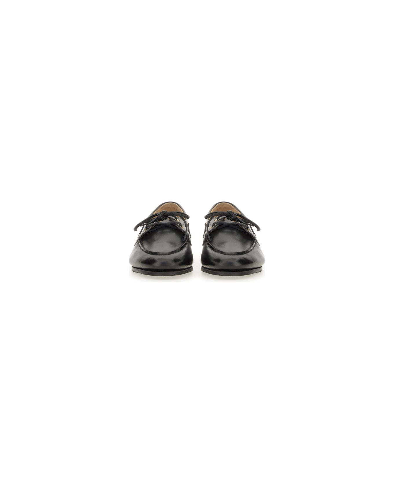 Bally Moccasin "plume" - BLACK