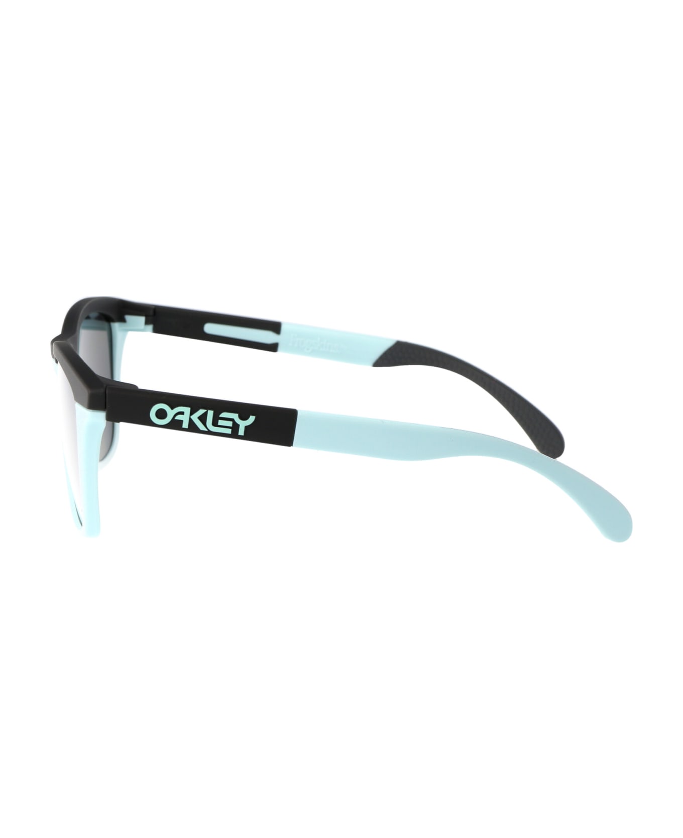 Oakley Frogskins Range Sunglasses - 928403 Matte Carbon/Blue Milkshake
