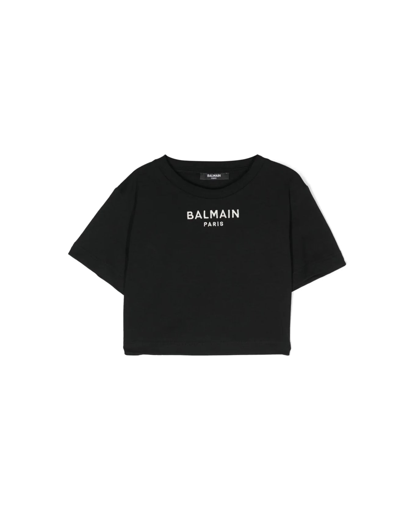 Balmain T-shirt Con Logo - Black