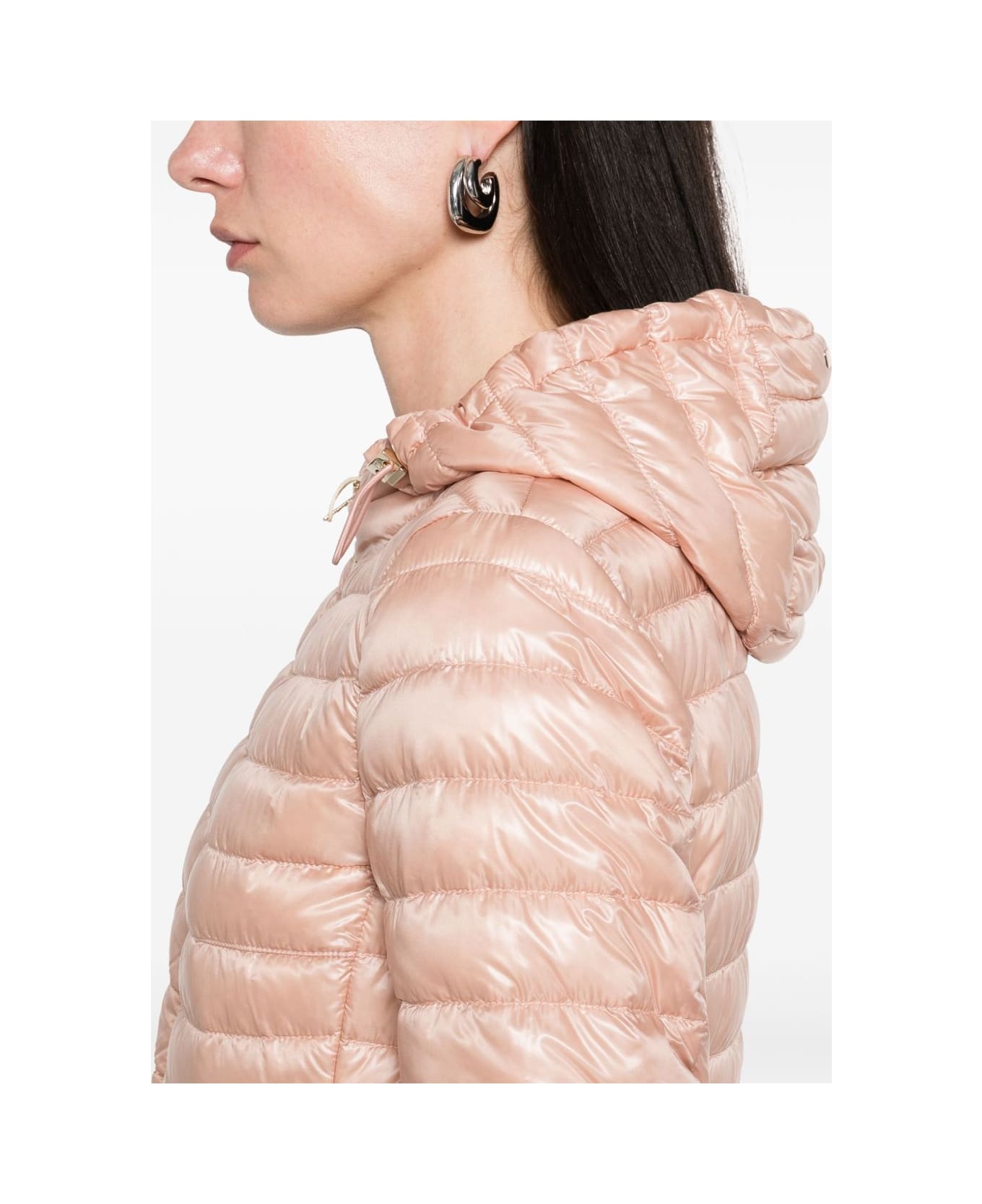 Herno Nylon Short Down Jacket - Pink