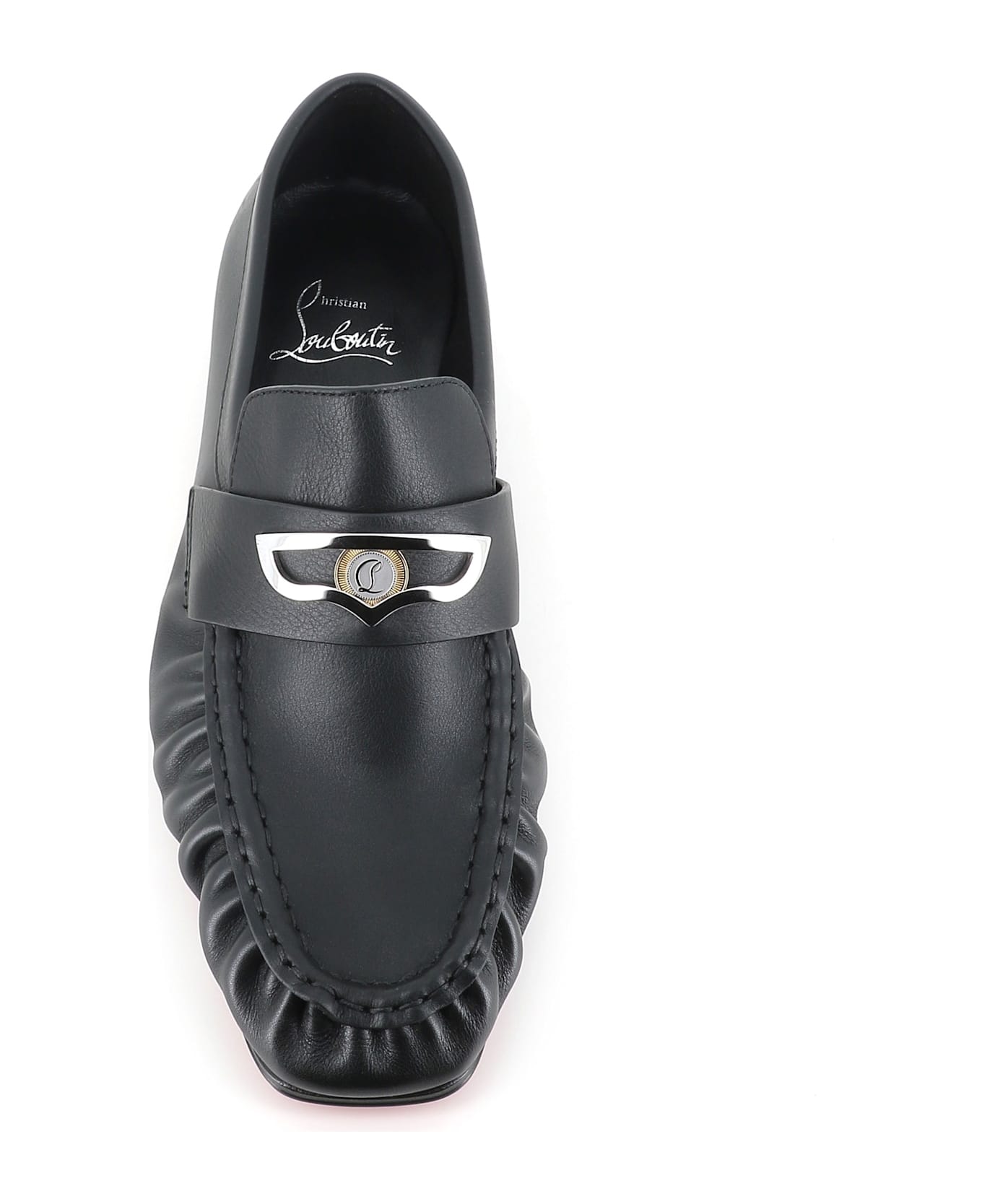 Christian Louboutin Loafer Mocallista Flat - Black