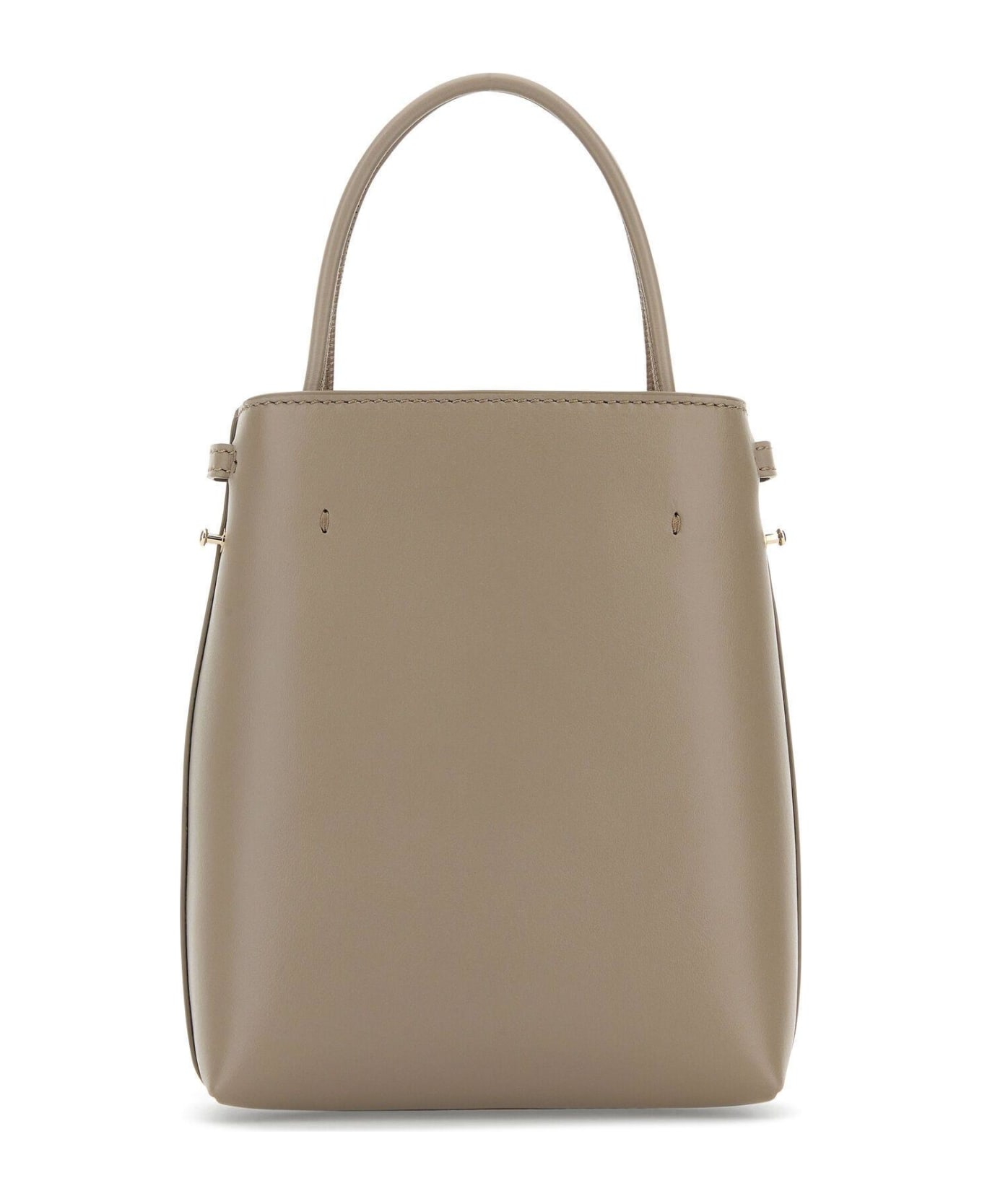 Chloé Dove Grey Leather Micro Chloé Sense Handbag - Grigio