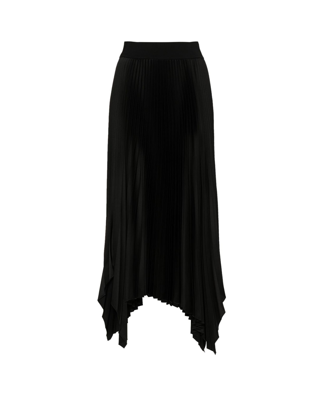 Joseph Ade Skirt Knit Weave Plisse - Black