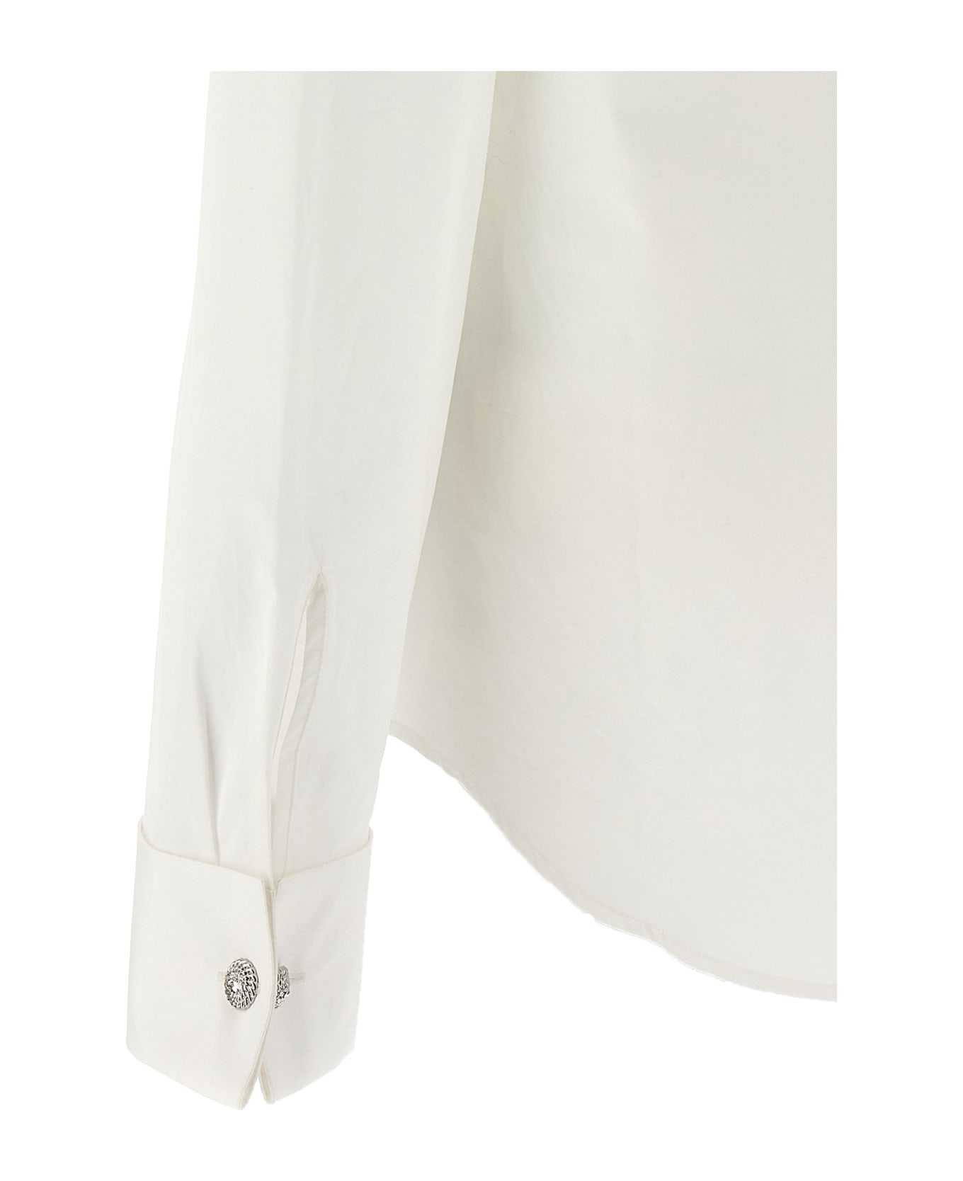 Balmain Jewel Collar Shirt - White