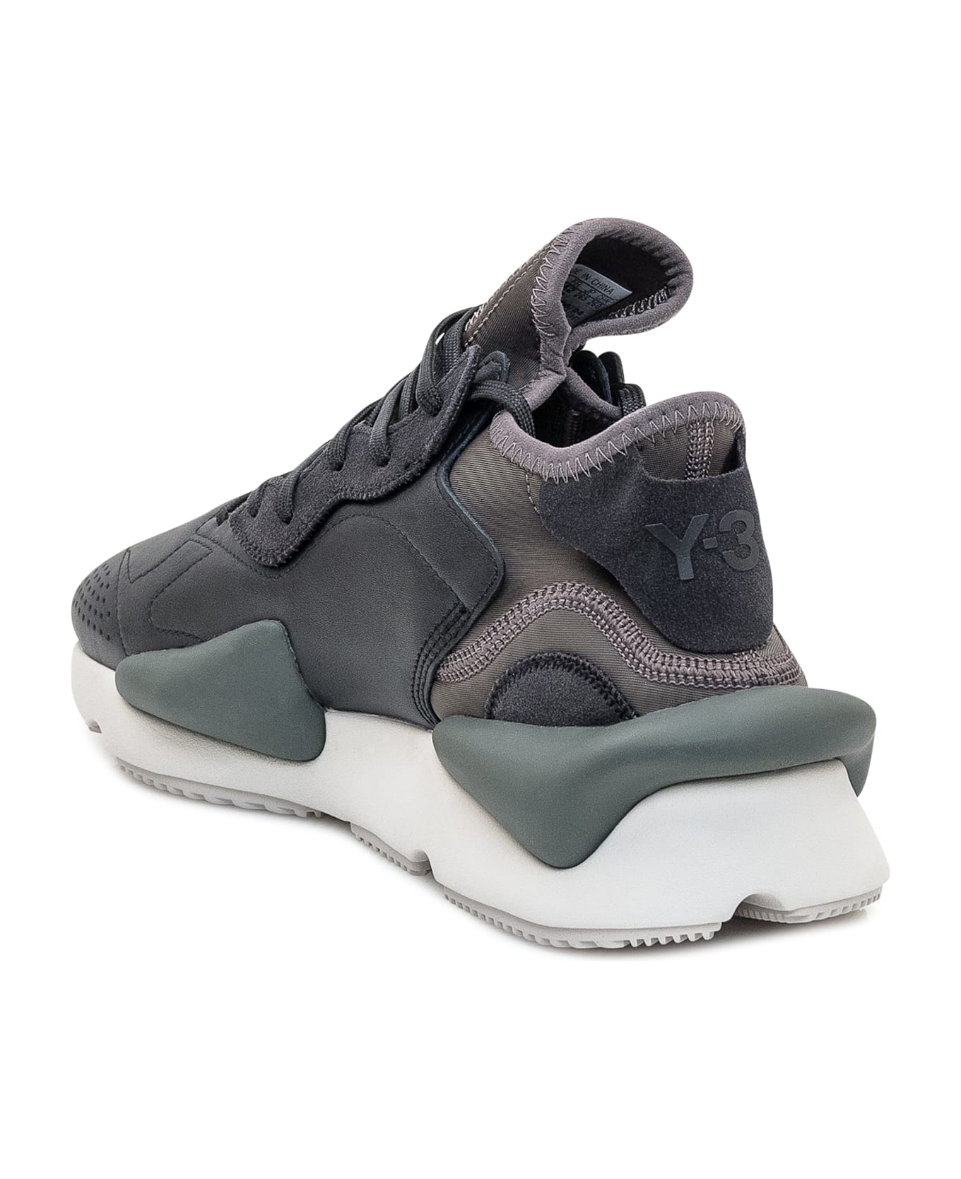 Y-3 Kaiwa Sneaker - BLACK/CINDER