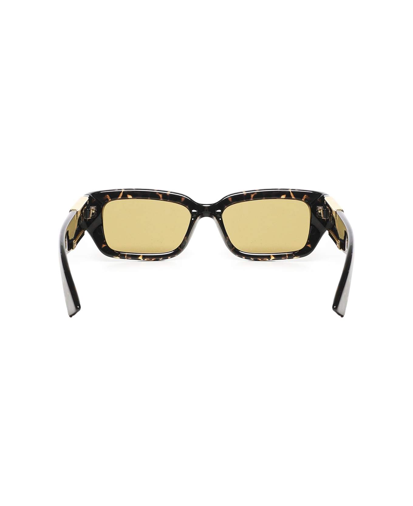 Bottega Veneta Dash Rectangular Sunglasses - Brown