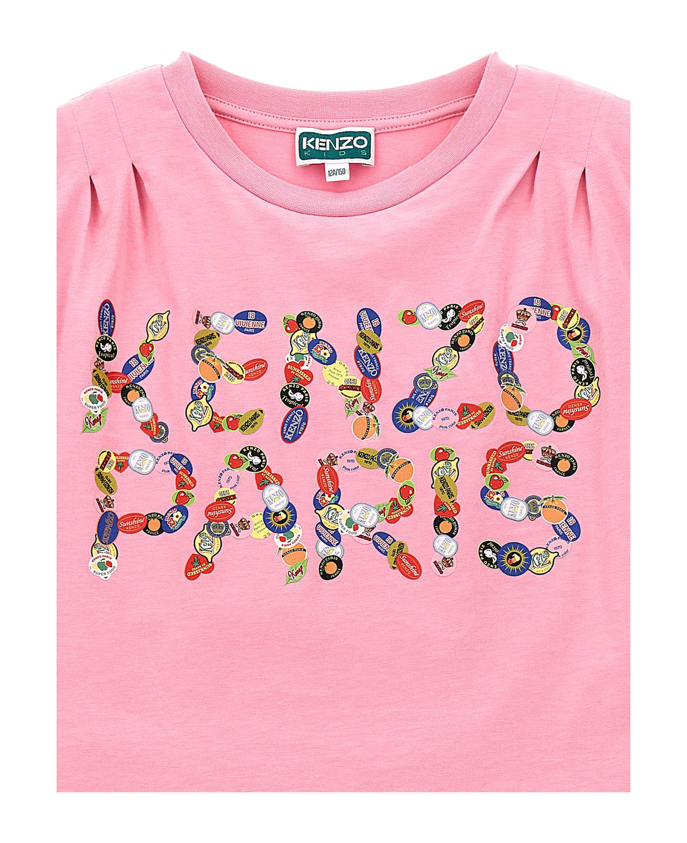 Kenzo Kids T-shirt Dress - Pink