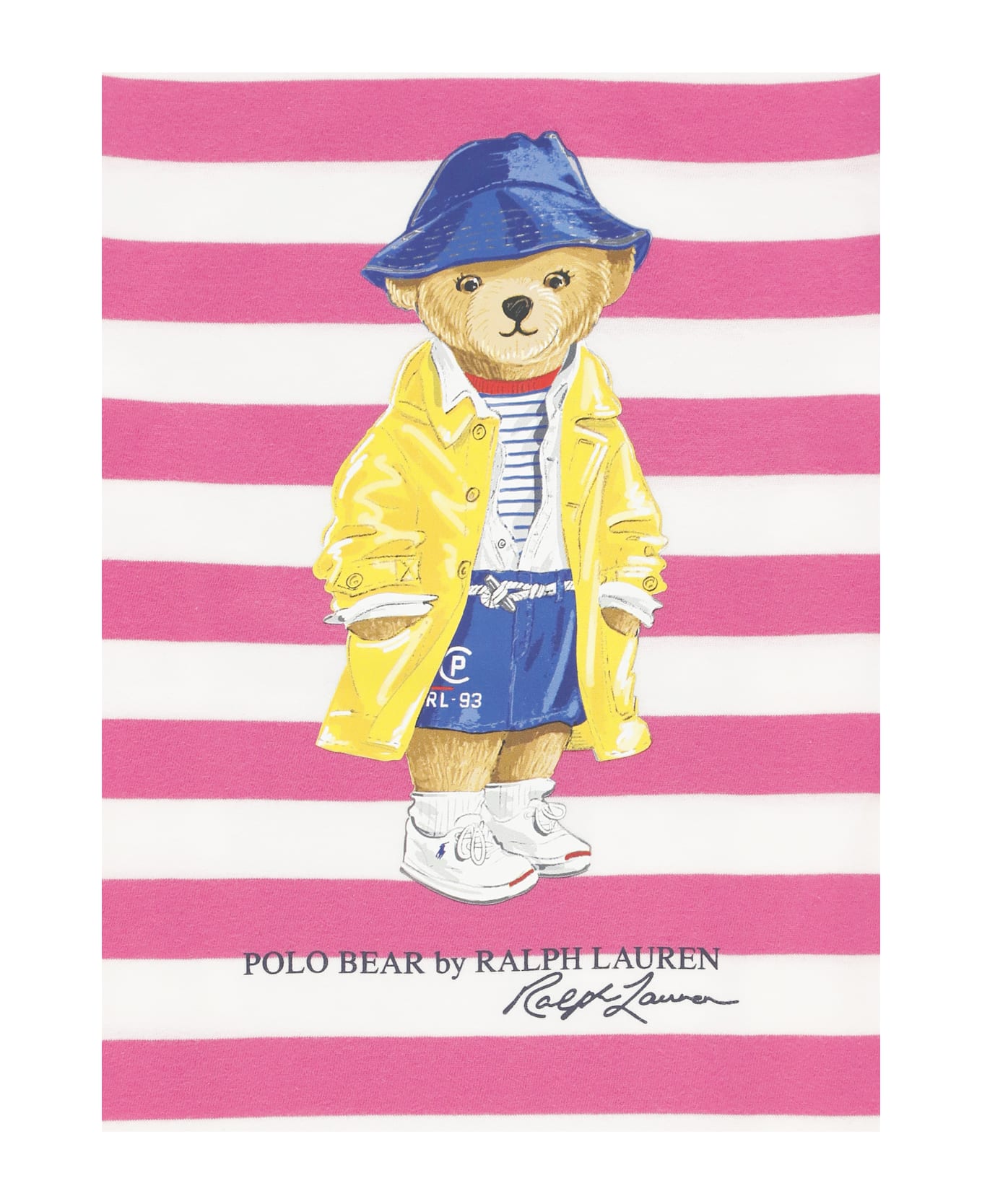 Ralph Lauren Teddy Bear T-shirt - Fuchsia