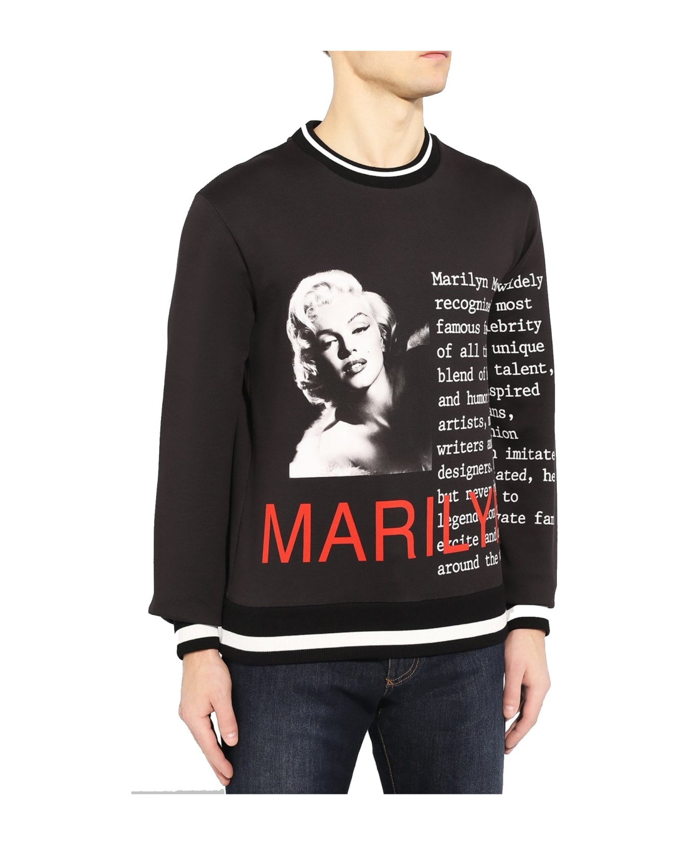 Dolce & Gabbana Marilyn Monroe Sweatshirt - Black
