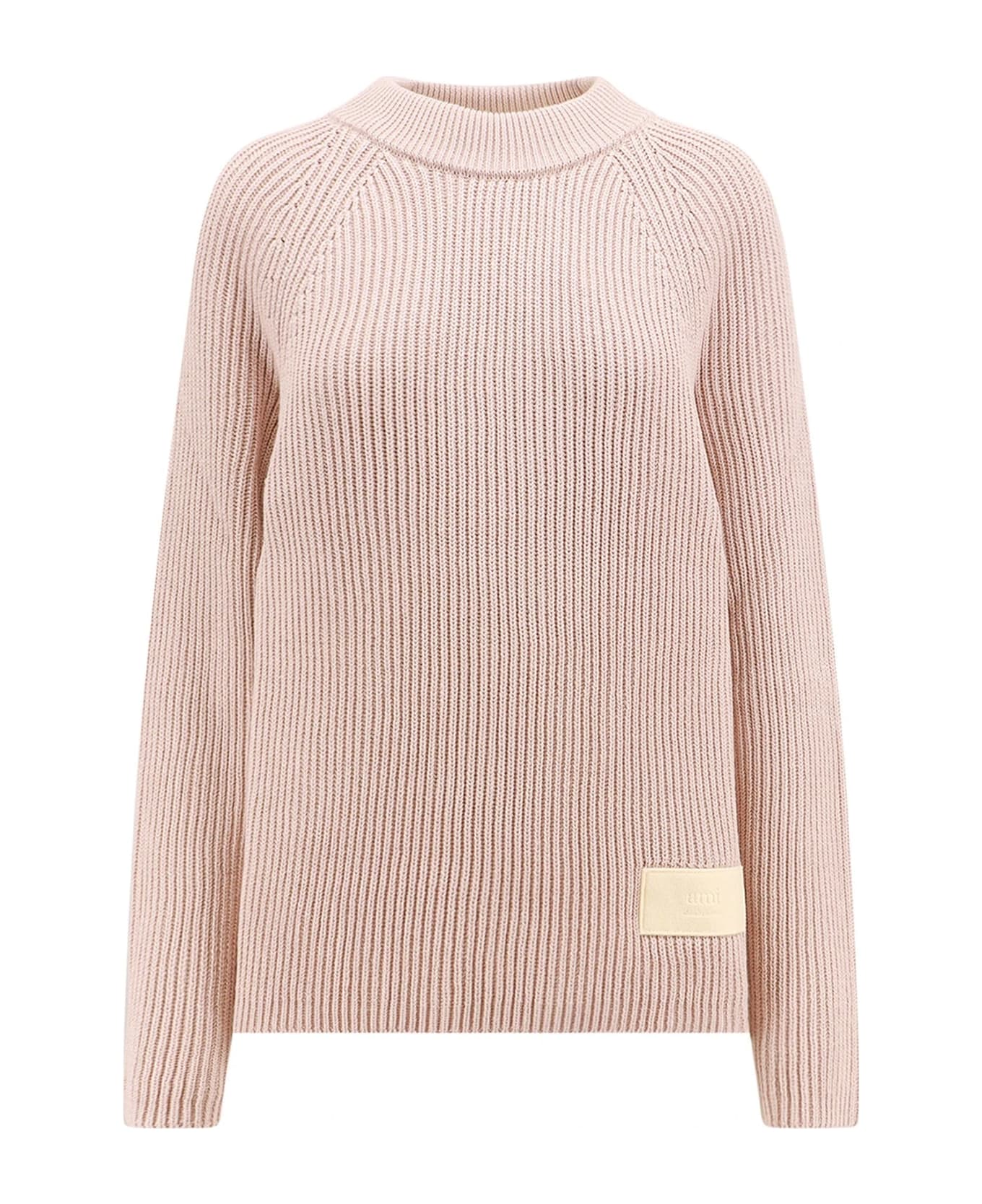 Ami Alexandre Mattiussi Crewneck Sweater - Pink ニットウェア