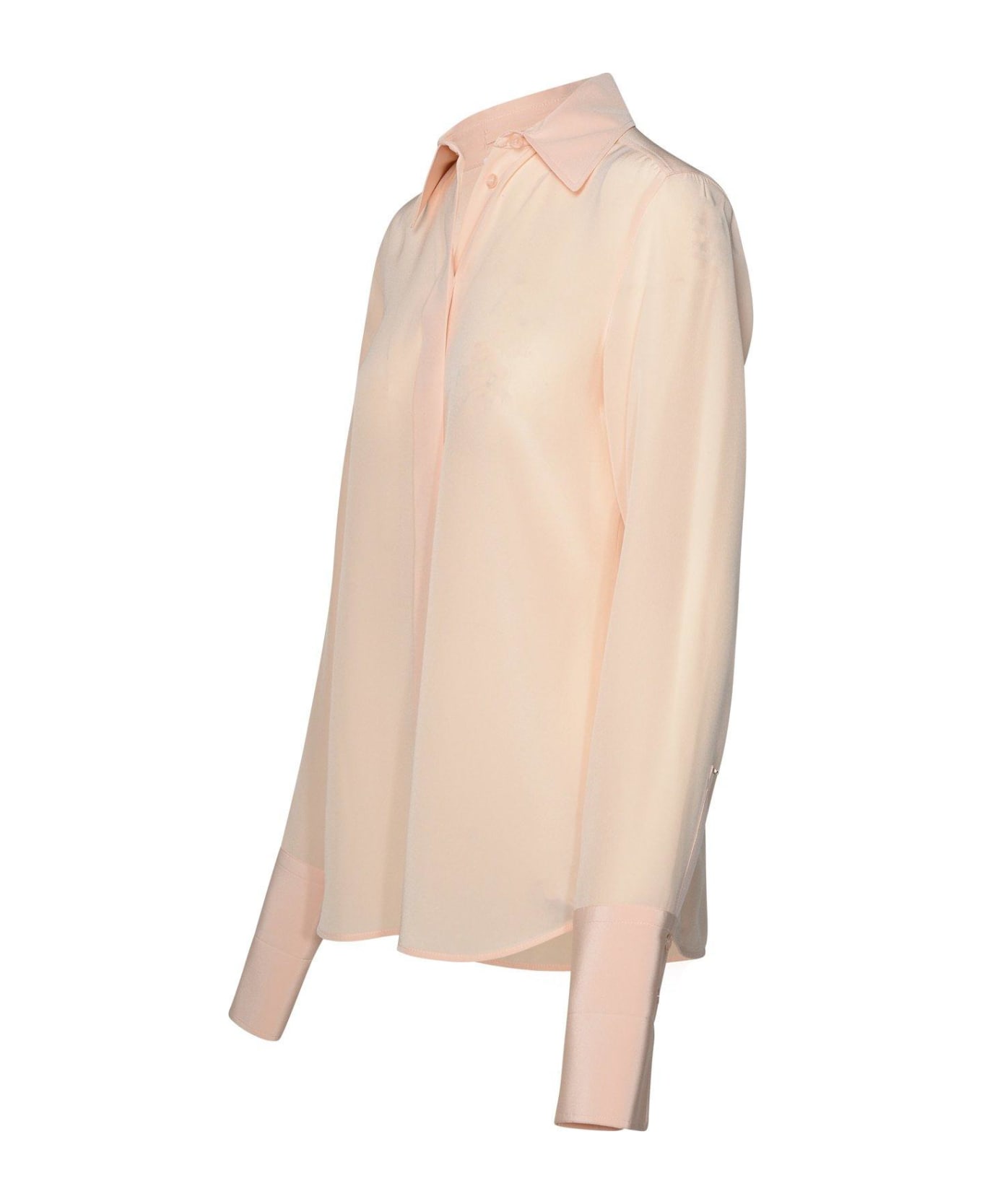 SportMax Buttoned Long-sleeved Shirt - Pink