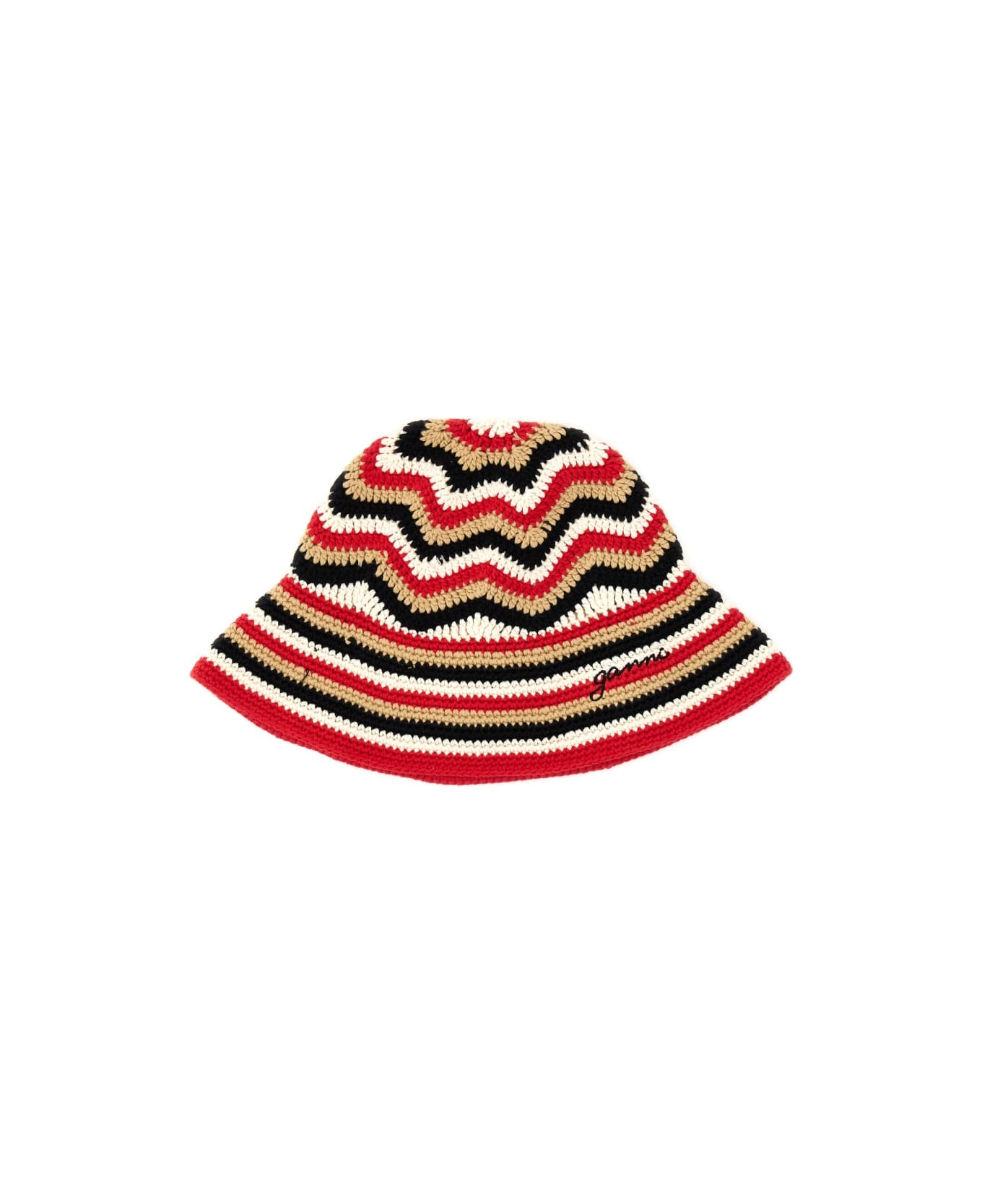 Ganni Bucket Hat - RED 帽子