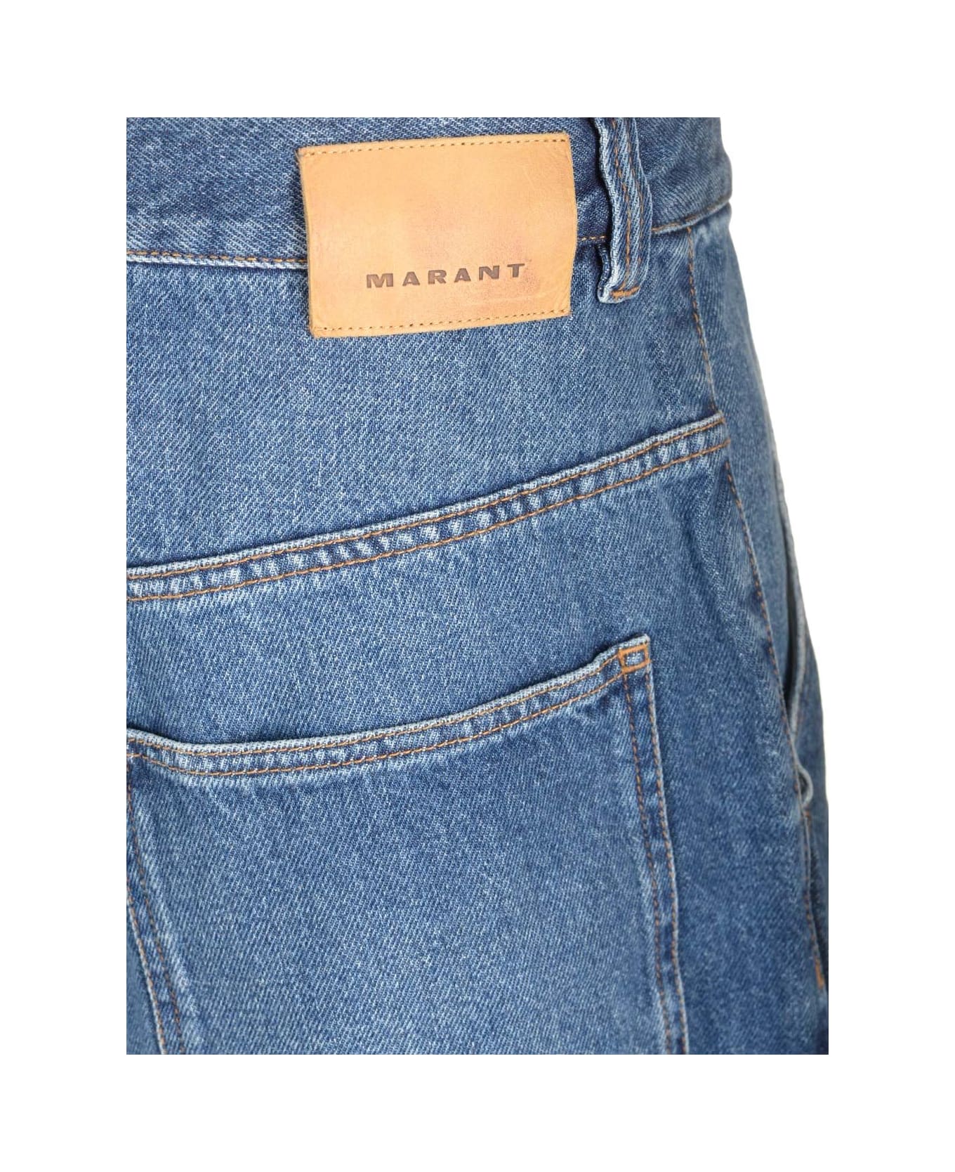 Isabel Marant "jorama" Baggy Fit Jeans - Blue