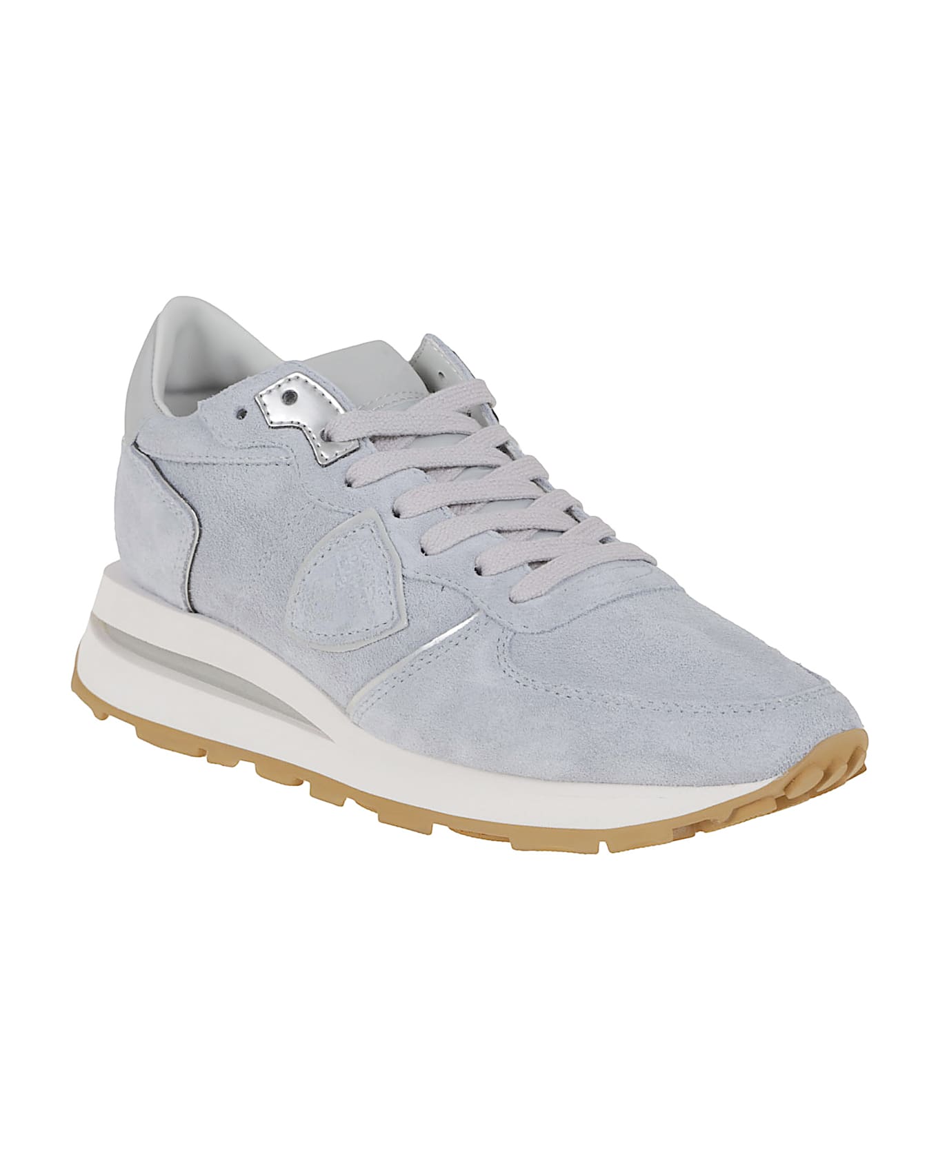 Philippe Model Tropez Haute Low Woman - Daim Gris