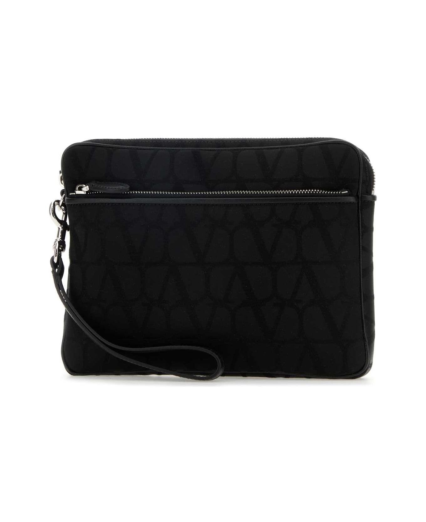 Valentino Garavani Iconographe Clutch - NERO